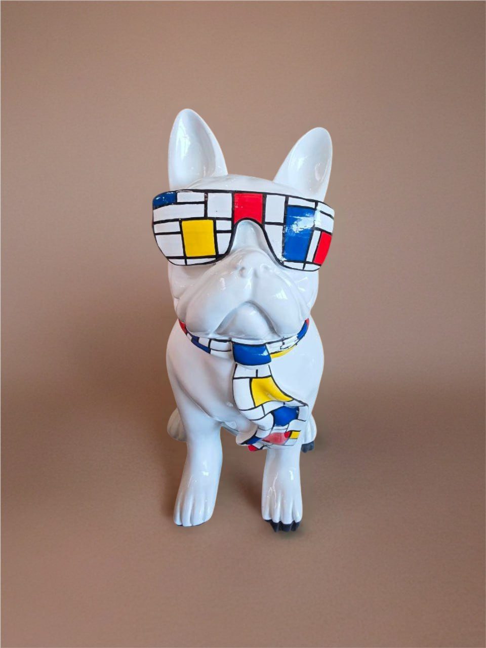 JVmoebel Dekofigur Design Hund Figur Statue Skulptur Figuren Skulpturen Sofort, Made in Europa