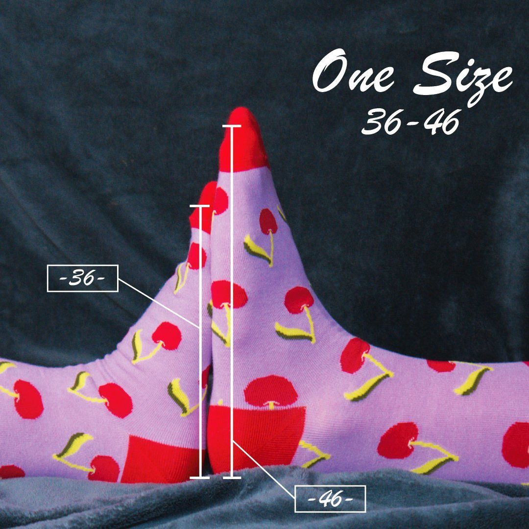 TwoSocks Freizeitsocken Kirsche Socken lustige Socken günstig online kaufen