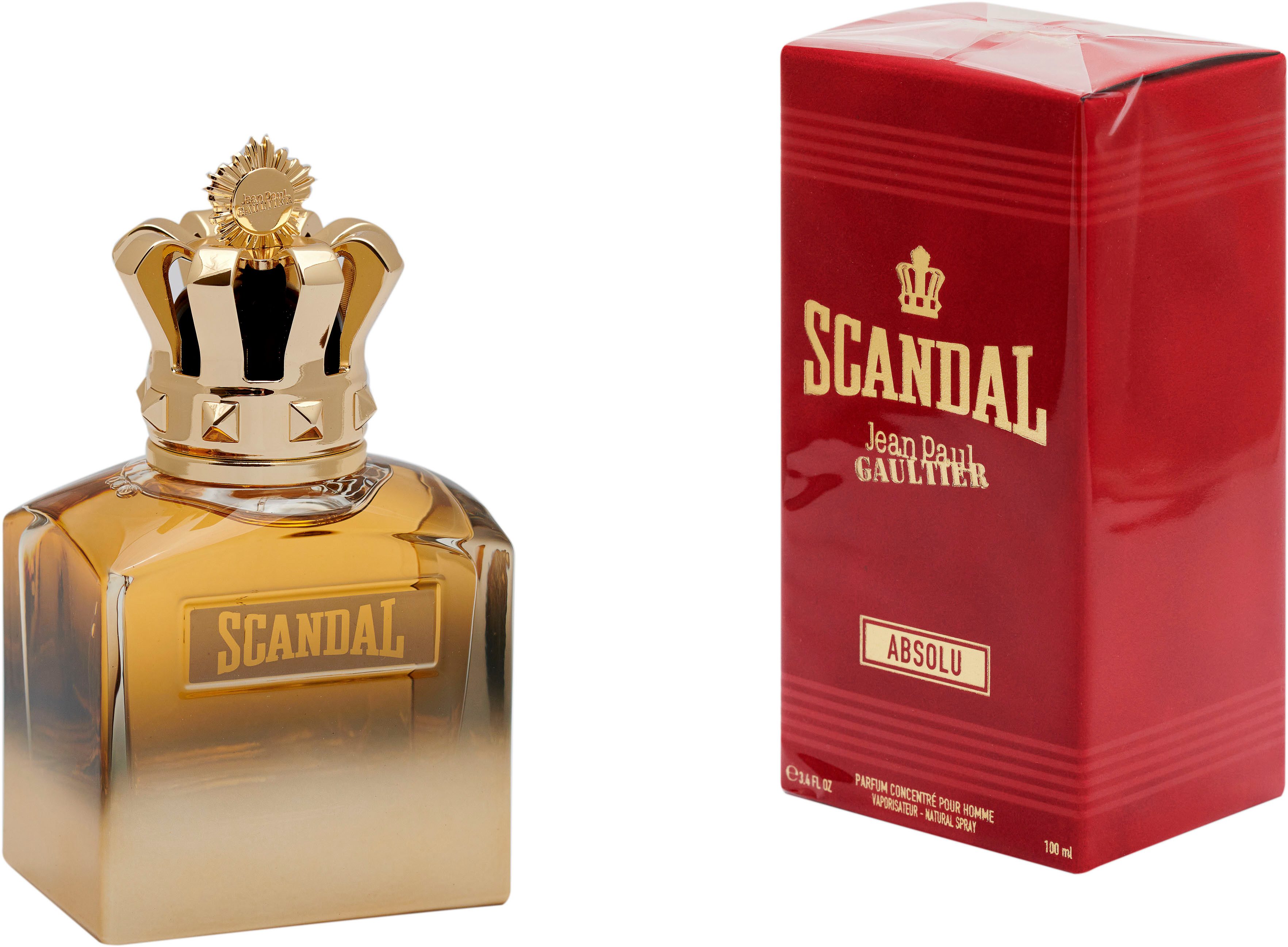 JEAN PAUL GAULTIER Extrait Parfum Jean Paul Gautier Scandal pour Homme Absolut Parfum Concentré, 1-tlg., mit sinnlicher Tiefe