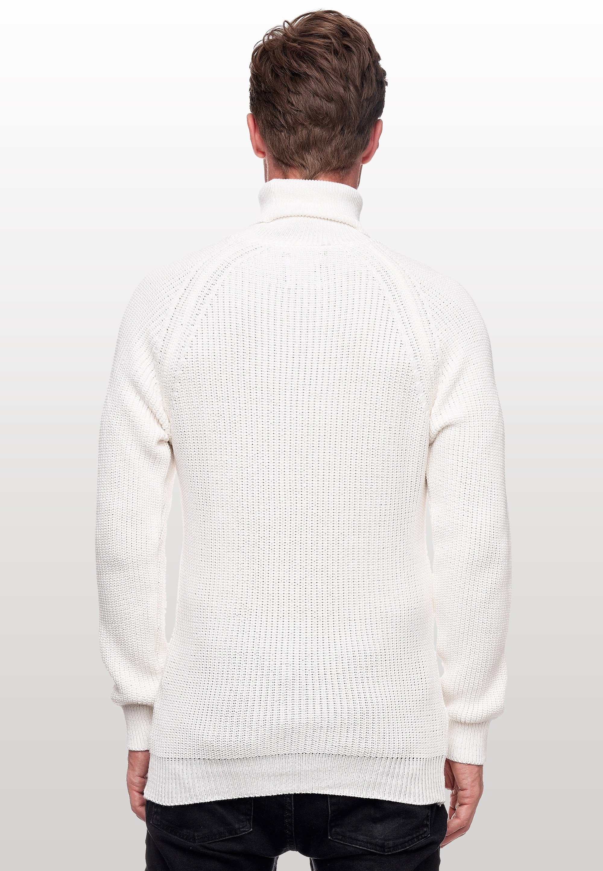 Rusty Neal Rollkragenpullover mit kuscheligem Rollkragen