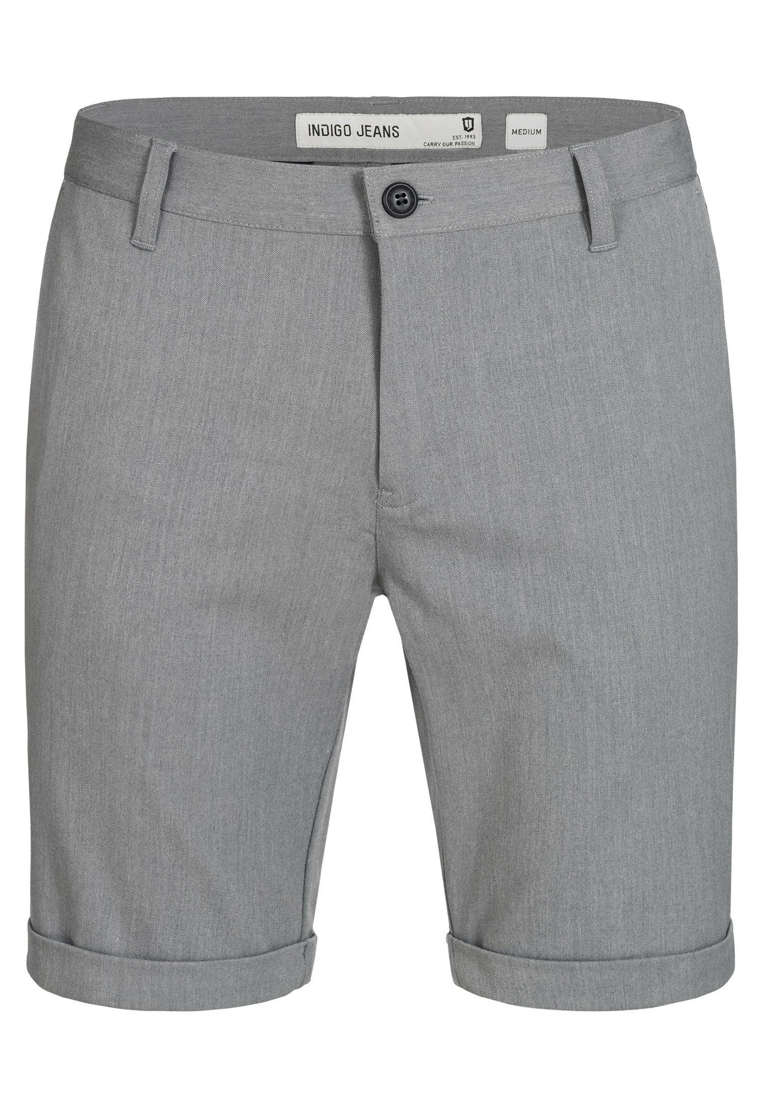 Indicode Chinoshorts Chiltern aus elastischer Baumwoll-Qualität günstig online kaufen
