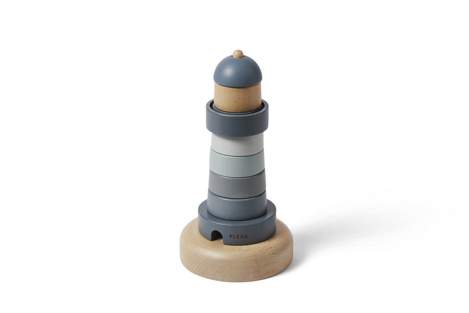 Flexa Stapelspielzeug Stapelturm, Leuchtturm