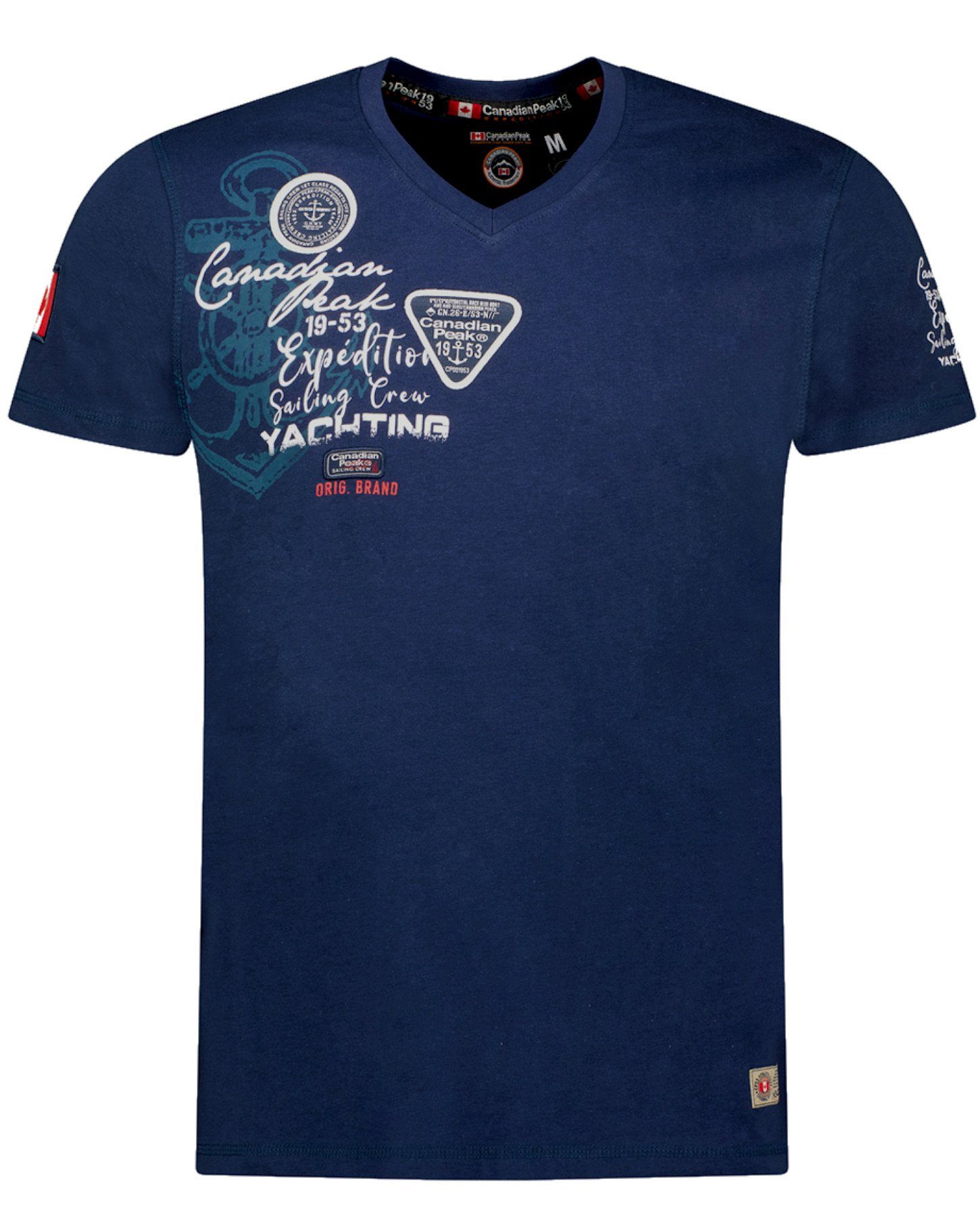 Canadian Peak T-Shirt Jademoreak V-Neck T-Shirt günstig online kaufen