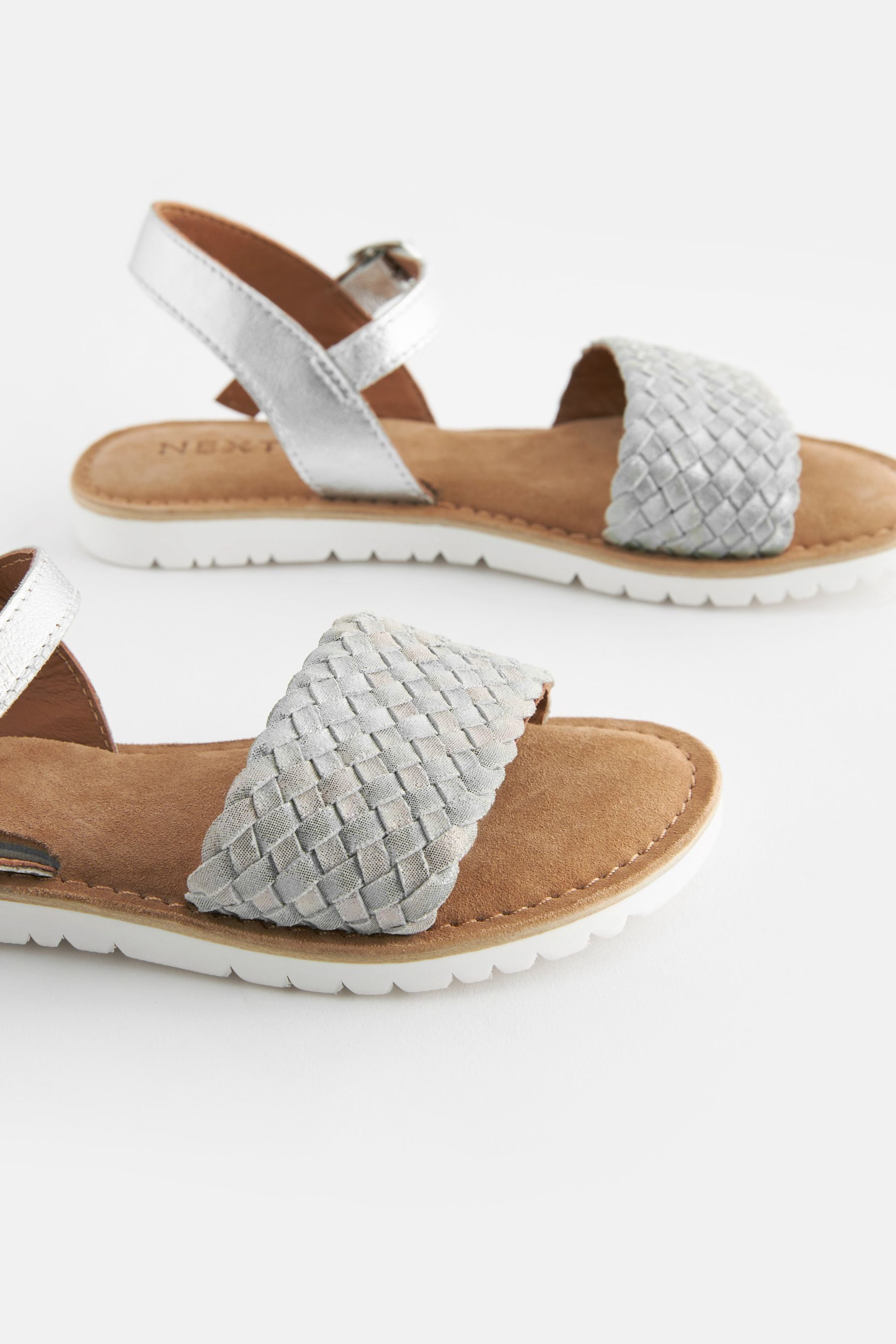 Next Ledersandalen im Webdesign Sandale (1-tlg) günstig online kaufen