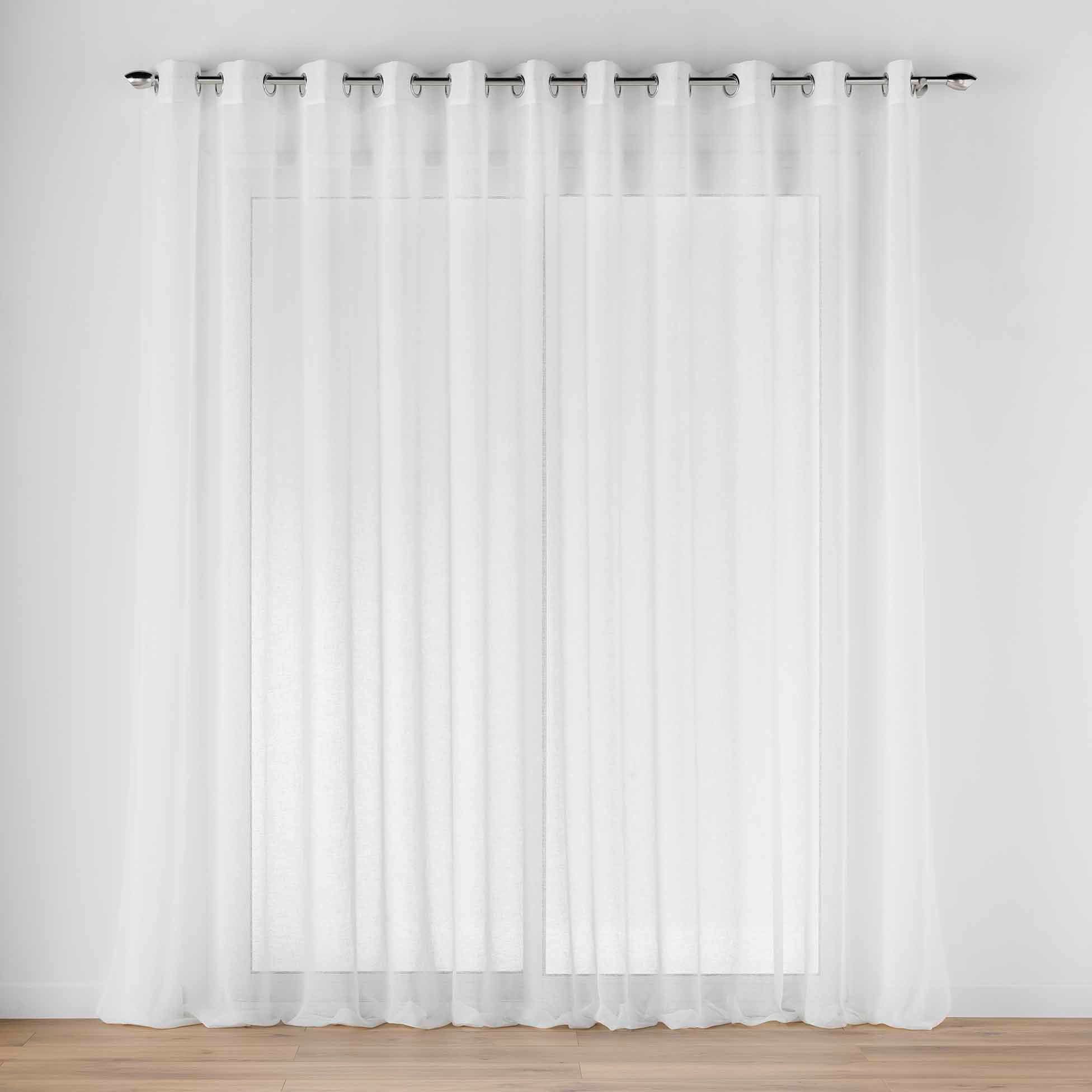 Douceur d'intérieur Gardine Breite Gardine mit Ösen, CARLIN, 400 x 240 cm, modern