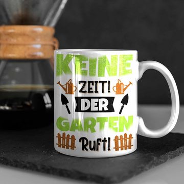 Trendation Tasse Trendation - Gärtner Tasse Geschenk Spruch Garten Becher Kaffeetasse für Hobbygärtner Garten