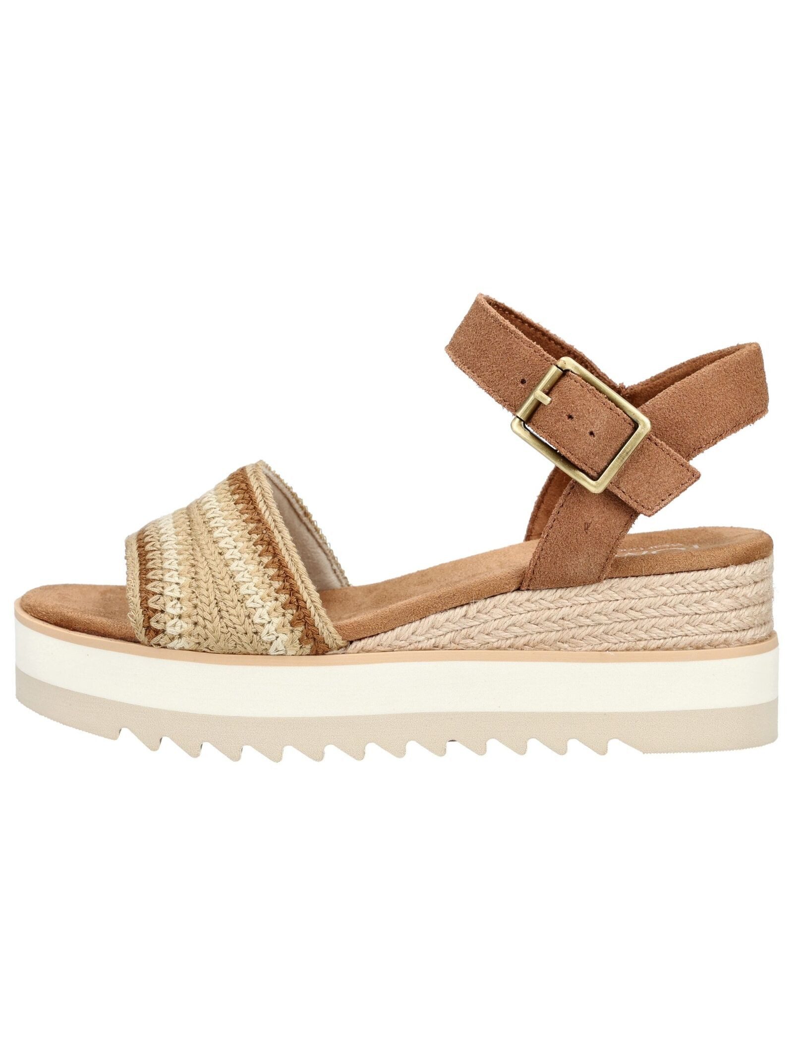 TOMS TOMS Sandalen Textil Keilsandalette