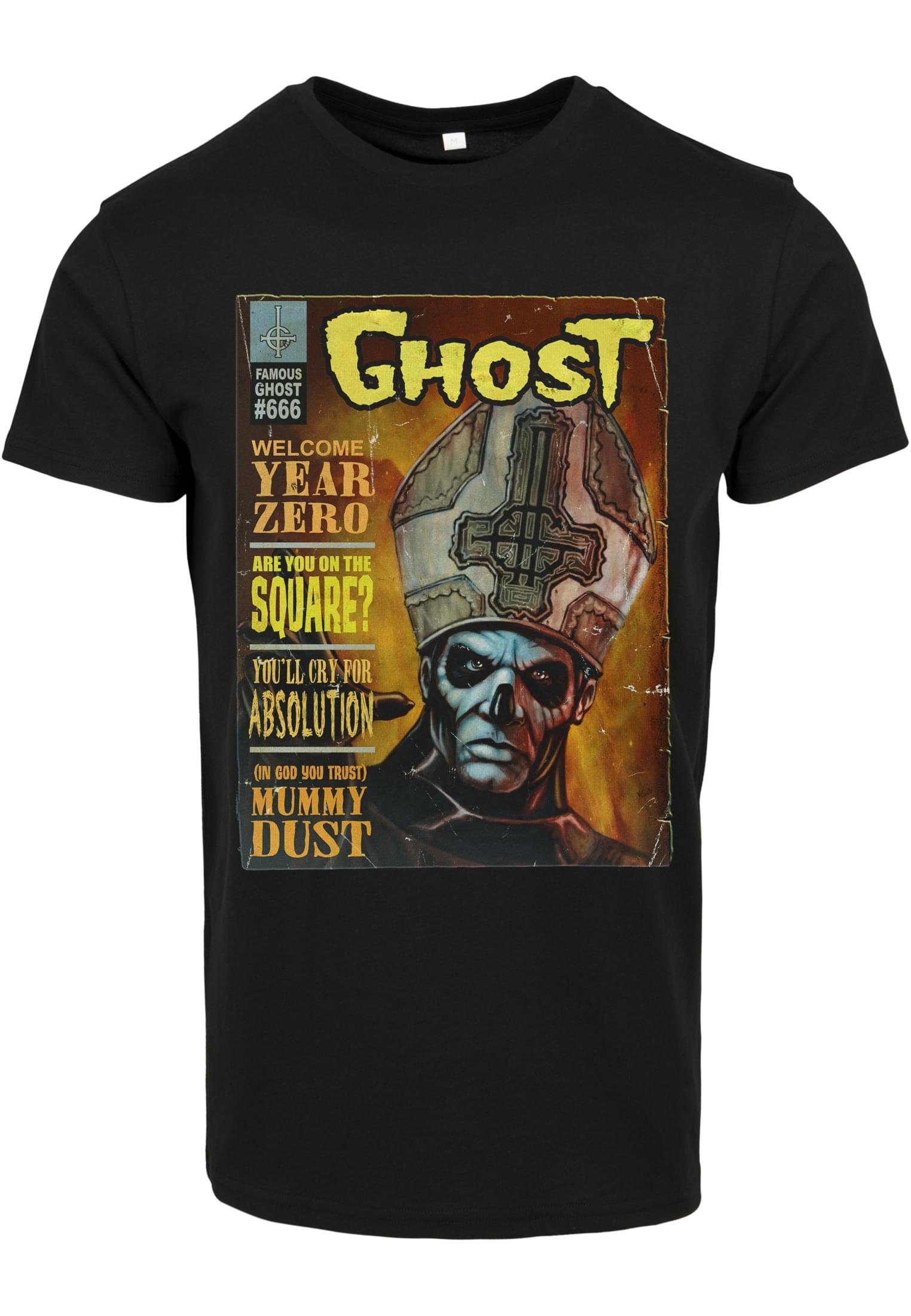 Merchcode Kurzarmshirt Herren Ghost Ghost Mag Tee (1-tlg)