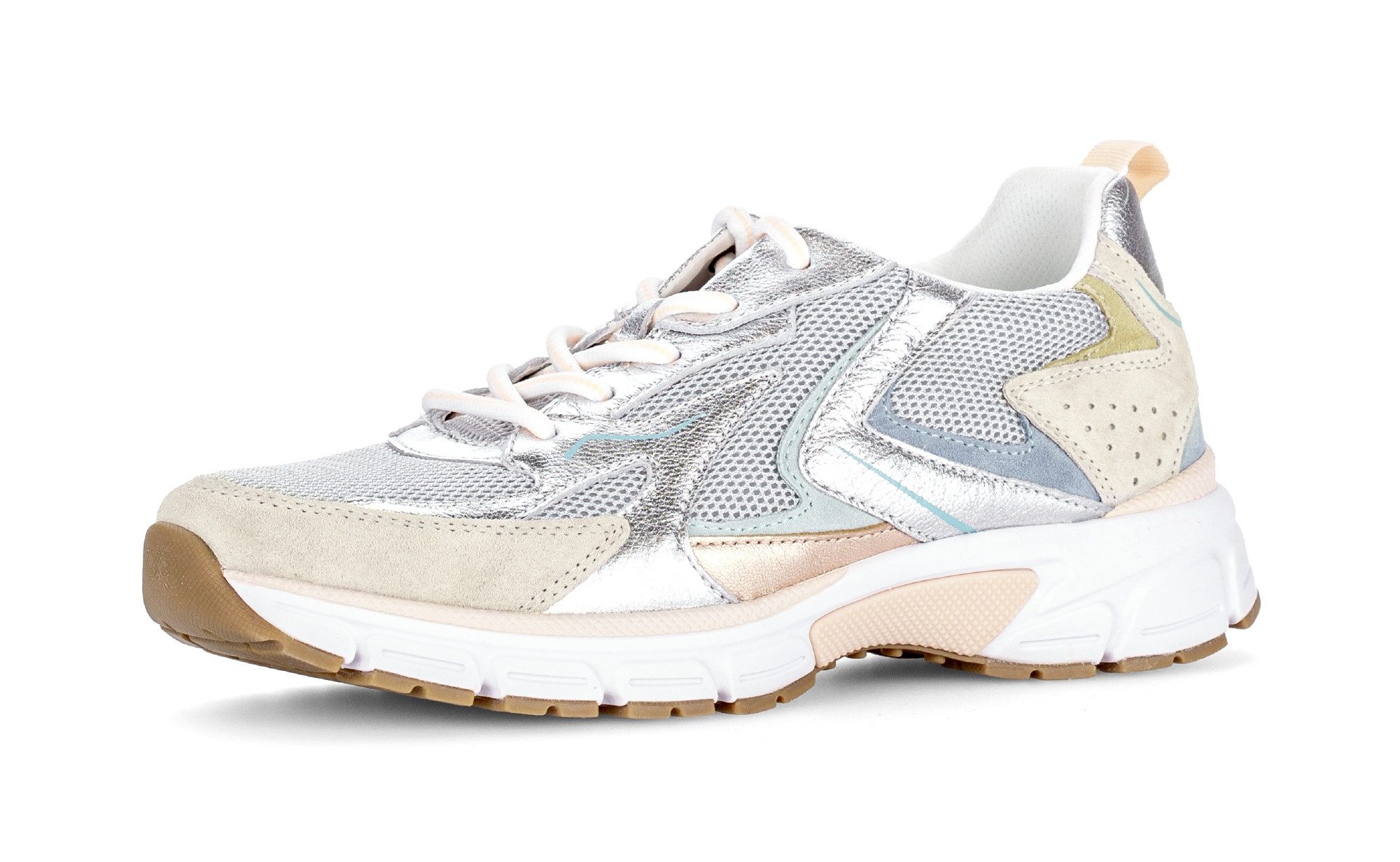 Gabor FLORENZ Keilsneaker Freizeitschuh, Halbschuh, Schnürer in Bequemweite G (weit)