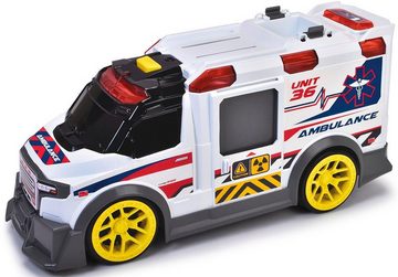 Dickie Toys Spielzeug-Krankenwagen Ambulance, mit Licht & Sound