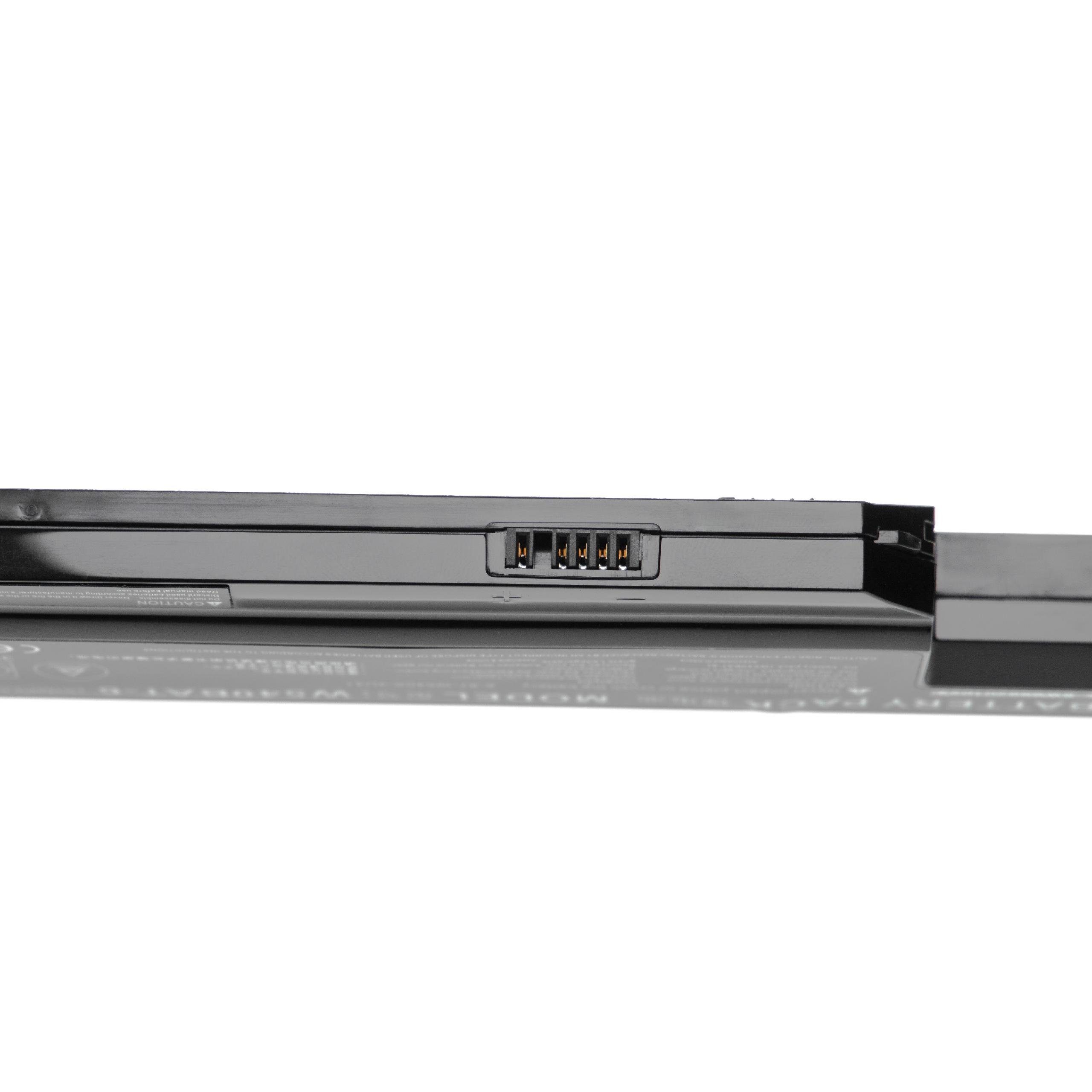 vhbw passend Clevo Laptop-Akku B509II, 4400 Nexoc für W155U, M1519, W540, W155EU, mAh Aquado