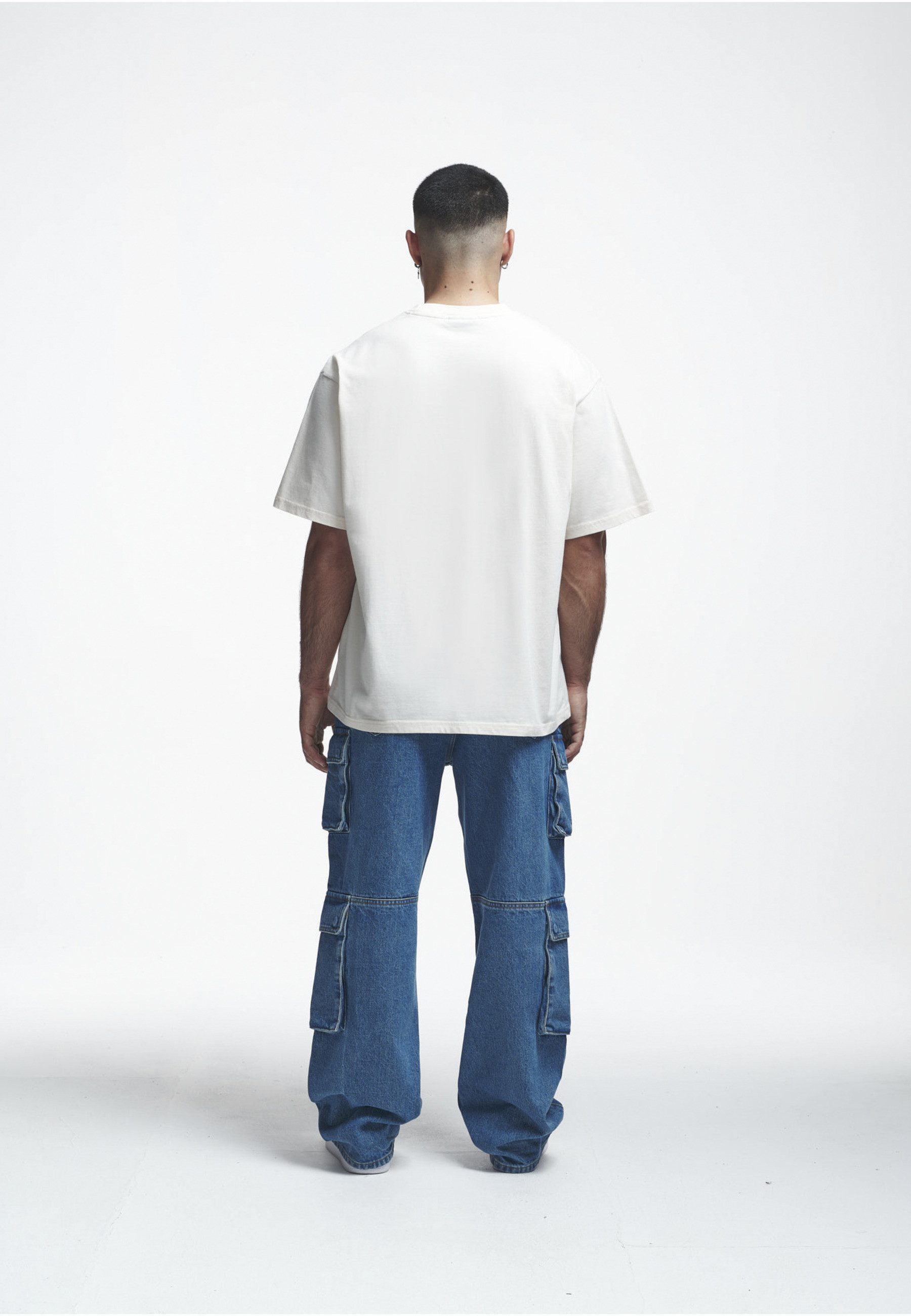 2Y Studios T-Shirt 2Y Studios Herren 2Y Broken Heart Club Oversize Tee (1-tlg)