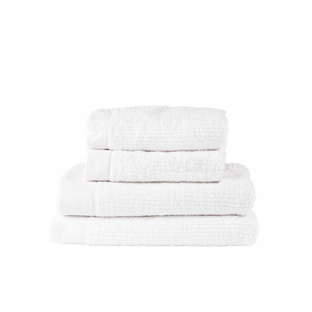 Zone Denmark Handtuch Set Classic, 4-tlg. White, (Set, 4-St)