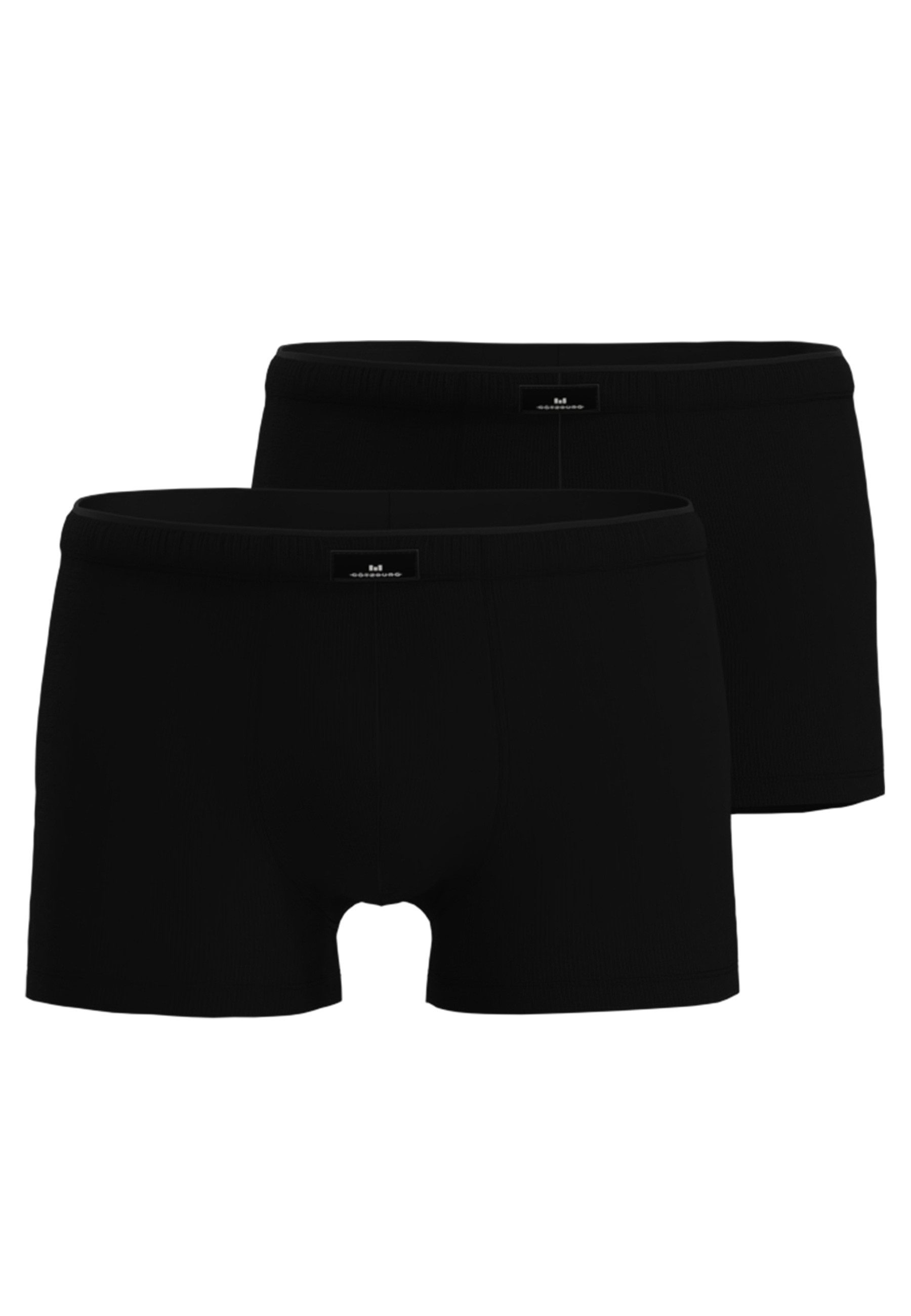 GÖTZBURG Retro Pants X-Lastic (2er Pack) eng, kurz, basic, mit Logo, Baumwollmix