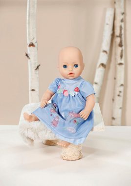 Baby Annabell Puppenkleidung Kleid blau Eichhörnchen, 43 cm