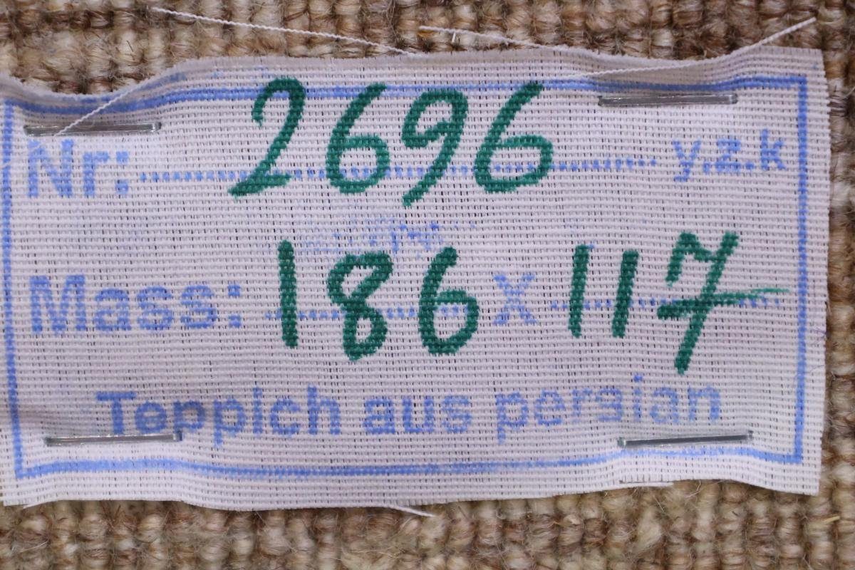 Orientteppich Perser Gabbeh Kashkuli mm Trading, 15 Orientteppich, Nain Moderner Höhe: 116x185 Handgeknüpfter rechteckig