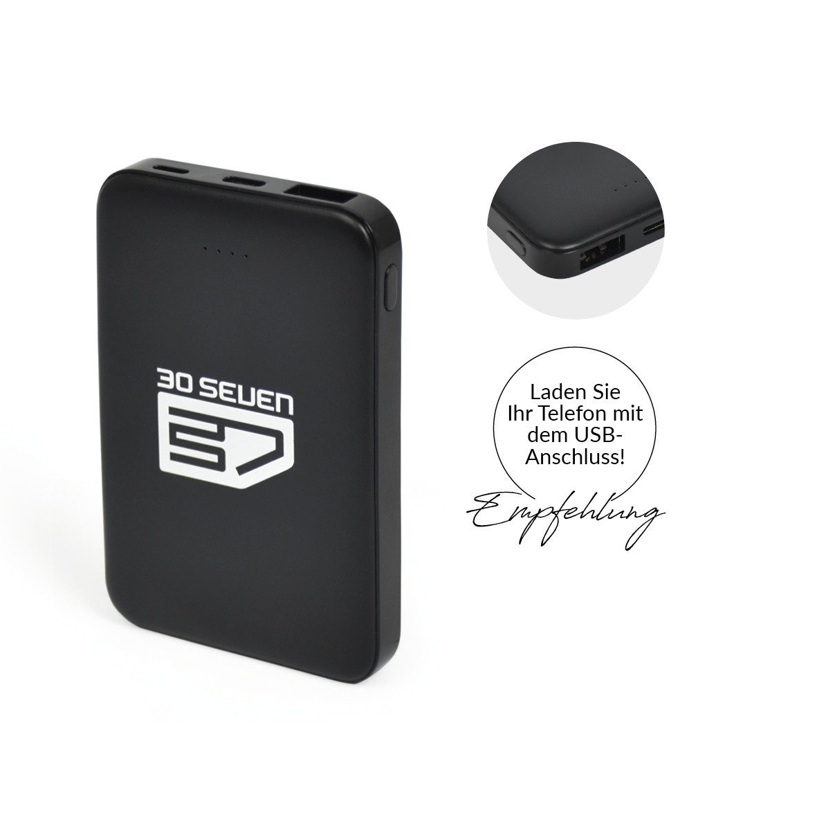 30seven Jagdweste beheizte Weste Regular Fit Herren - Khaki 5V Set inkl. 2 Powerbanks & Ladegeräte