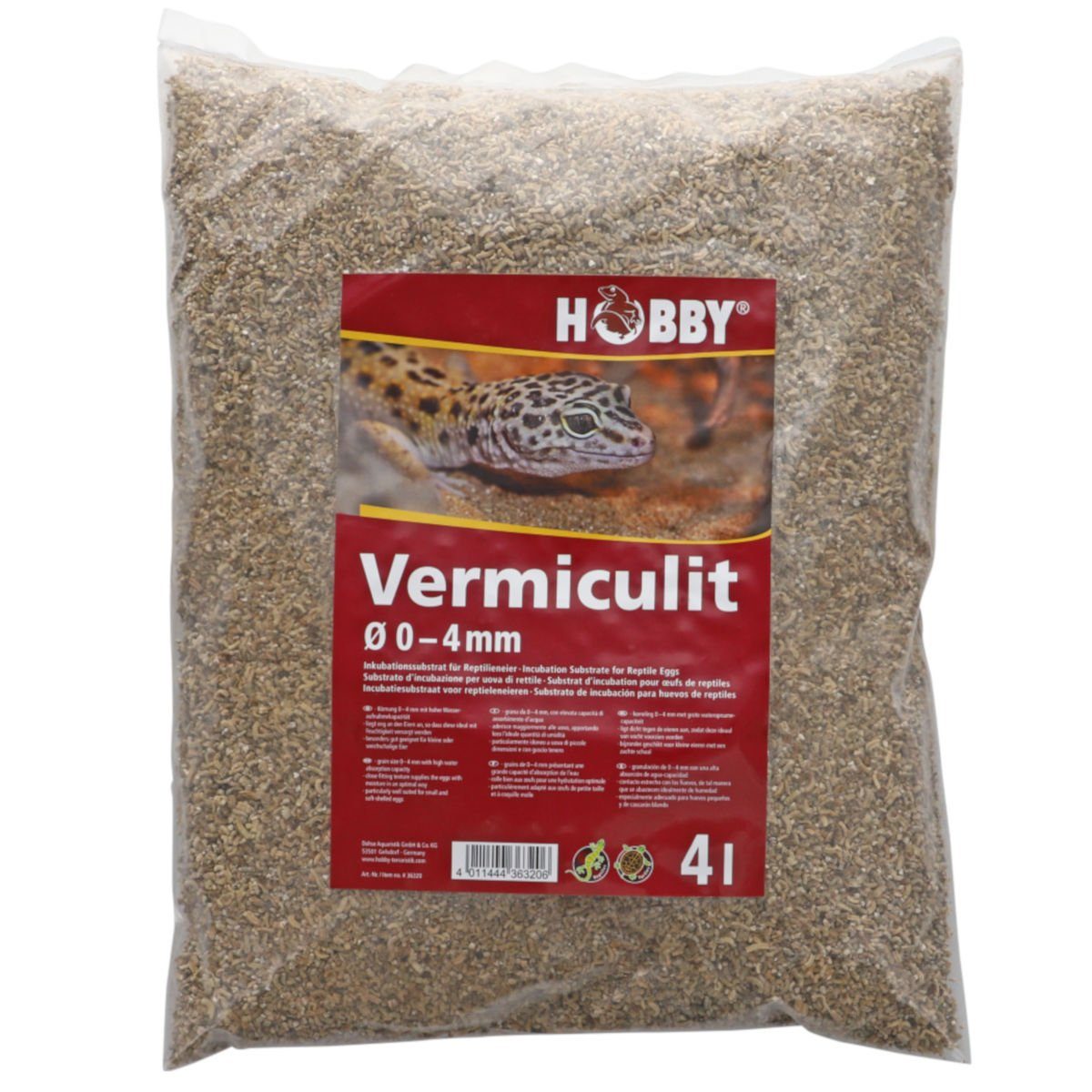 Terrarien-Substrat Vermiculit, Ø 0-4 mm, 4 Liter
