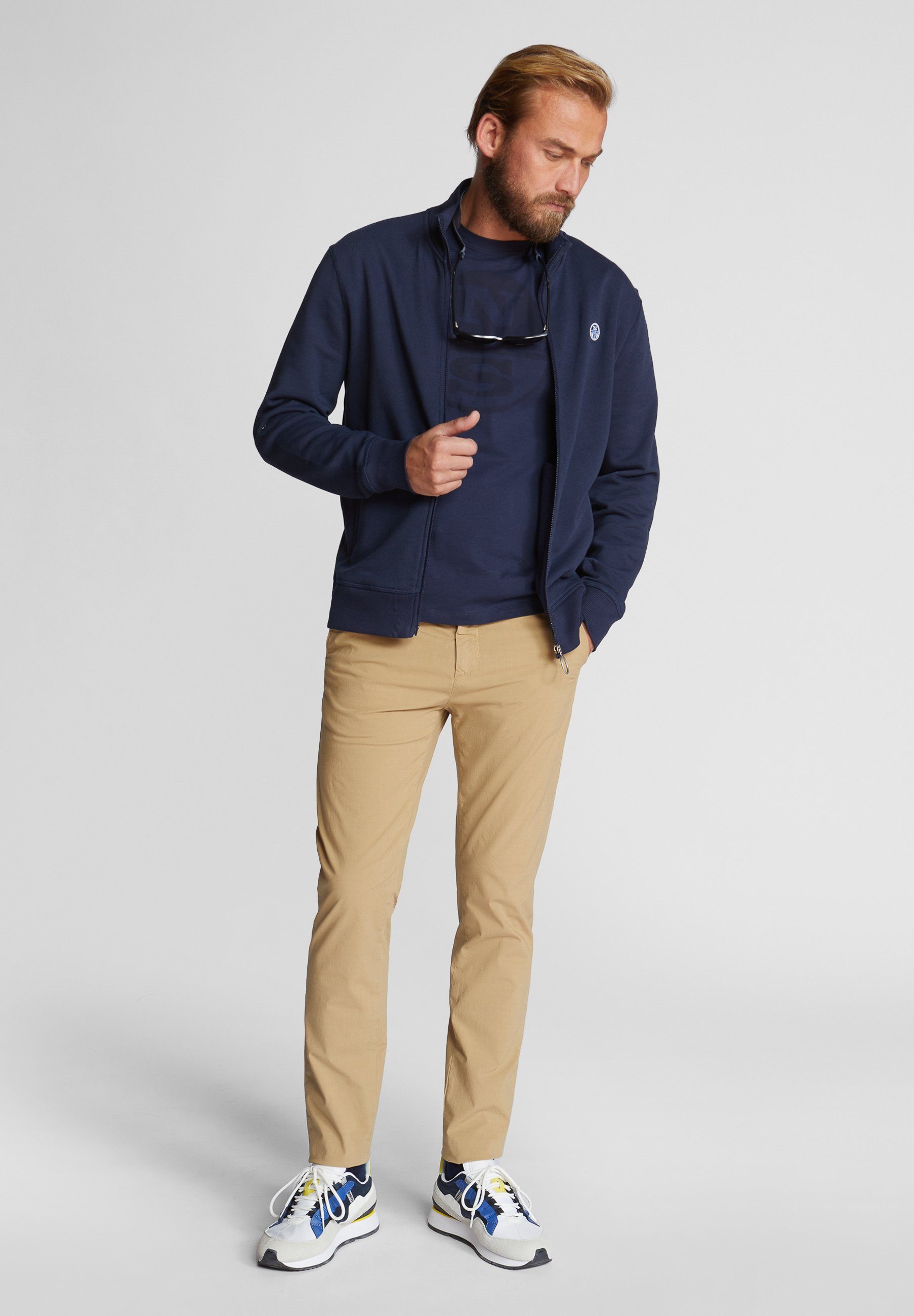 North Sails Chinohose Slim-Fit-Chinos HONEY