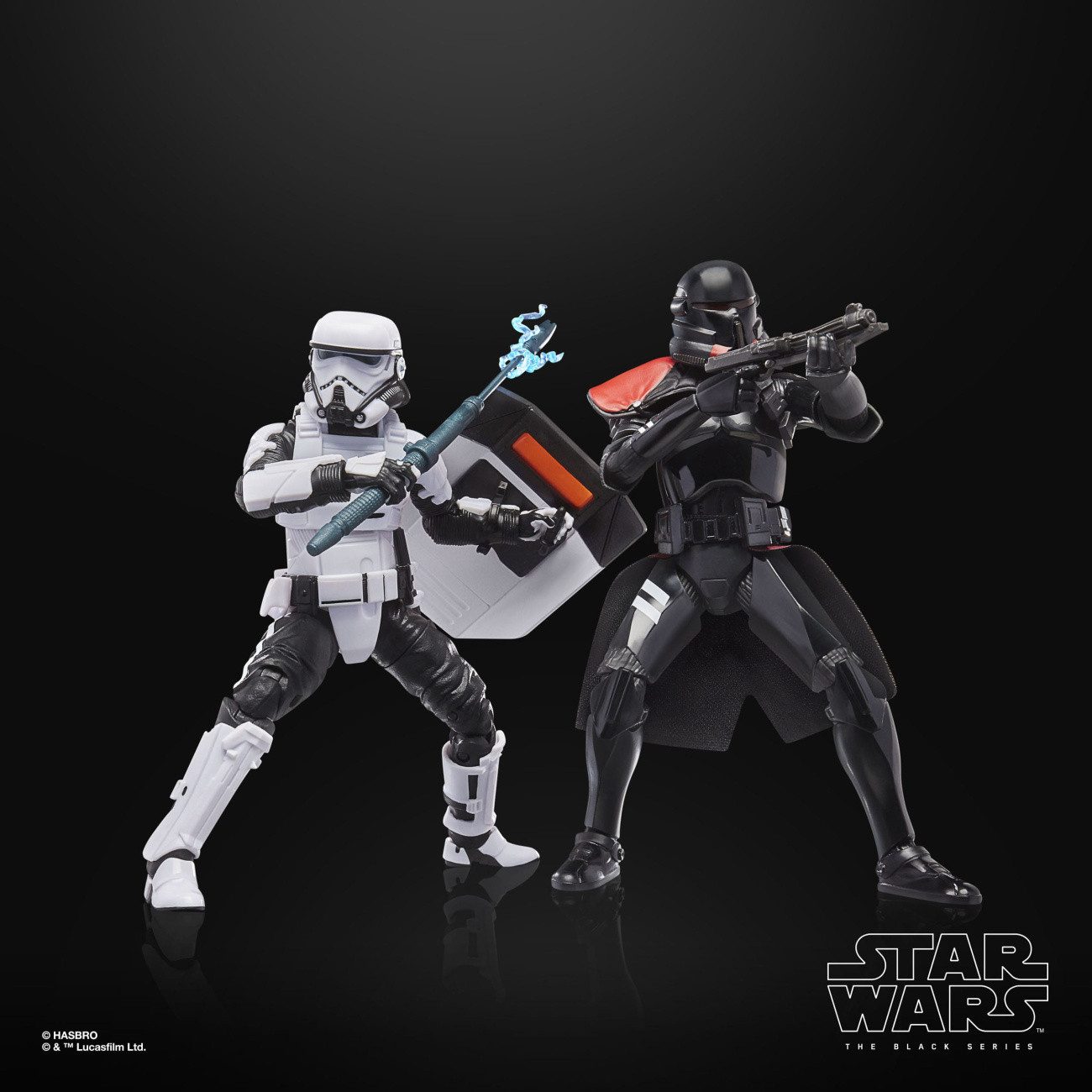 Hasbro Actionfigur Star Wars Jedi: Survivor Black Series Actionfiguren 2er-Pack Purge Tro