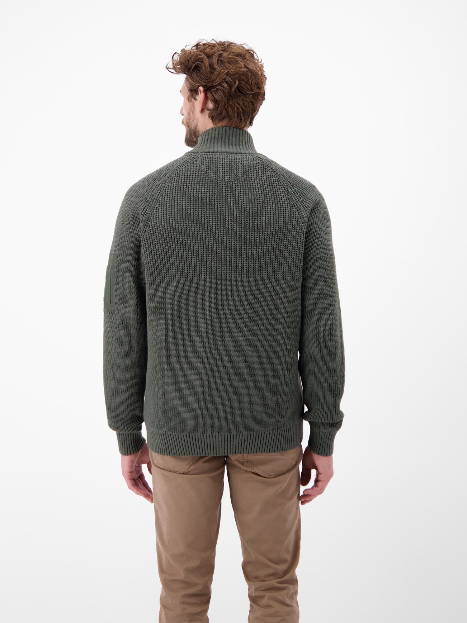 LERROS Strickjacke LERROS Herren Strickjacke, grob günstig online kaufen