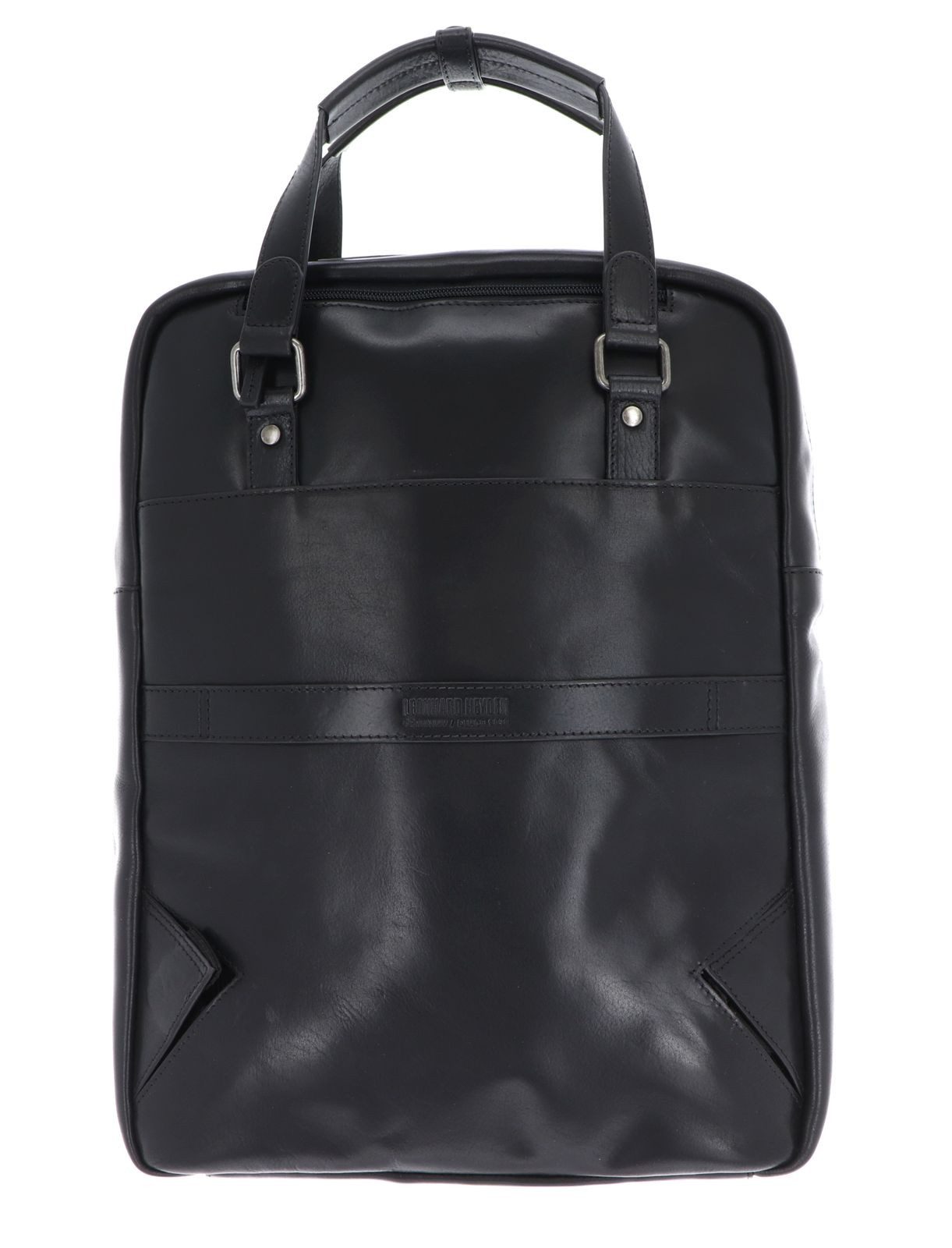 Leonhard Heyden Rucksack Kurzgrifftasche / Rucksack 5384 (Set, 2-tlg), aus echtem Rindsleder