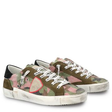 PHILIPPE MODEL Sneaker PARIS PRSX Camouflage Fucsia Sneaker