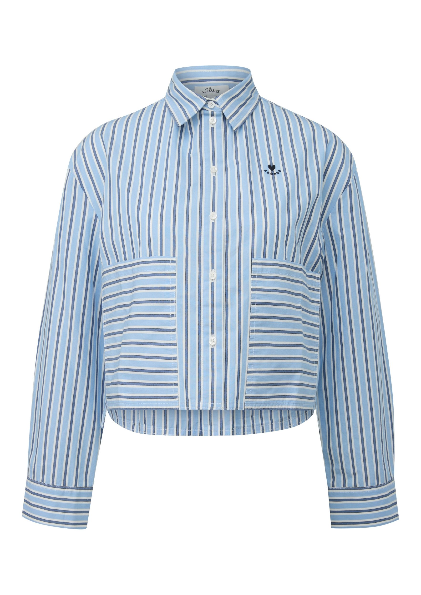 s.Oliver Langarmbluse Bluse günstig online kaufen