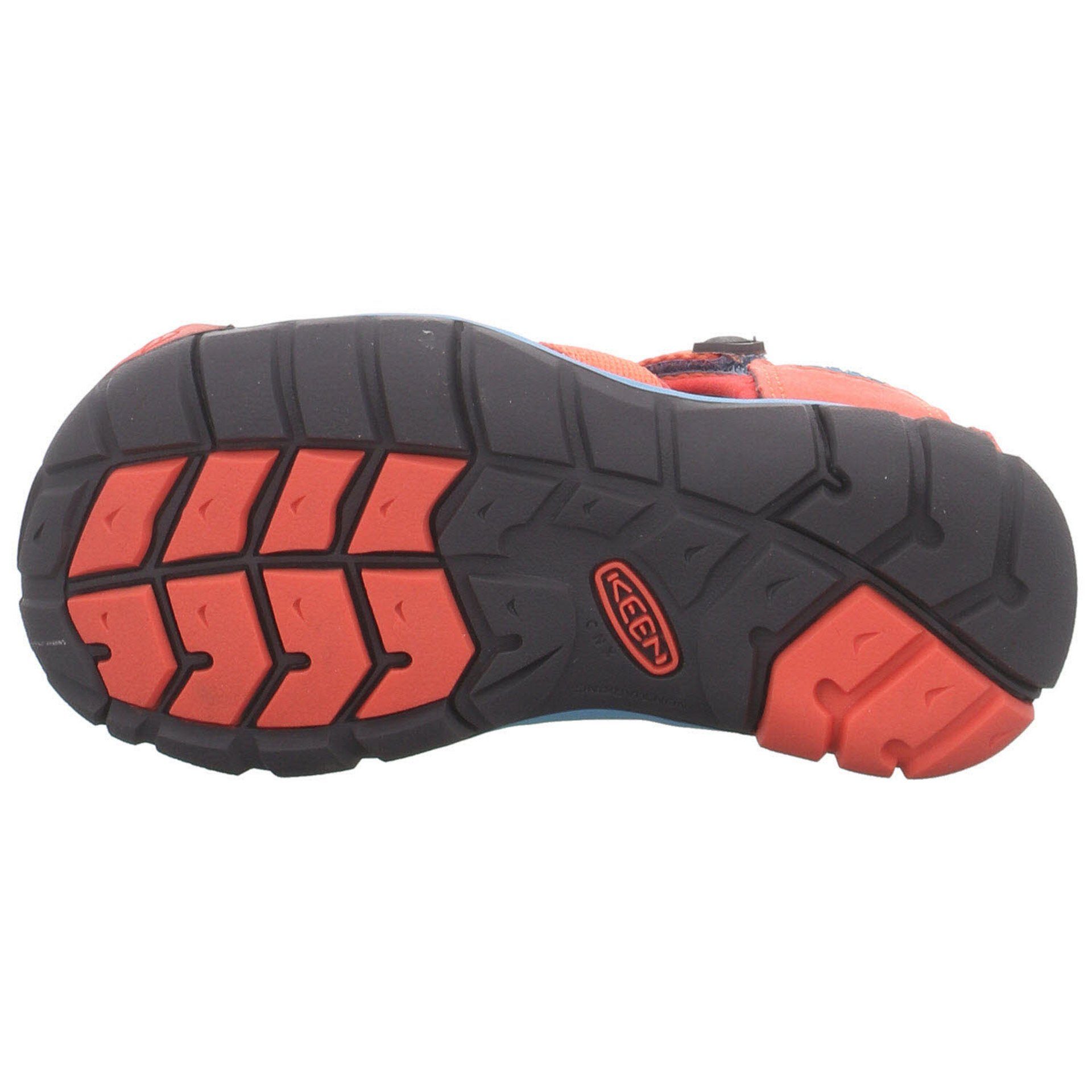 Keen Seacamp rot Outdoorsandale mittel Synthetikkombination CNX Sandale + lila Synthetikkombination II