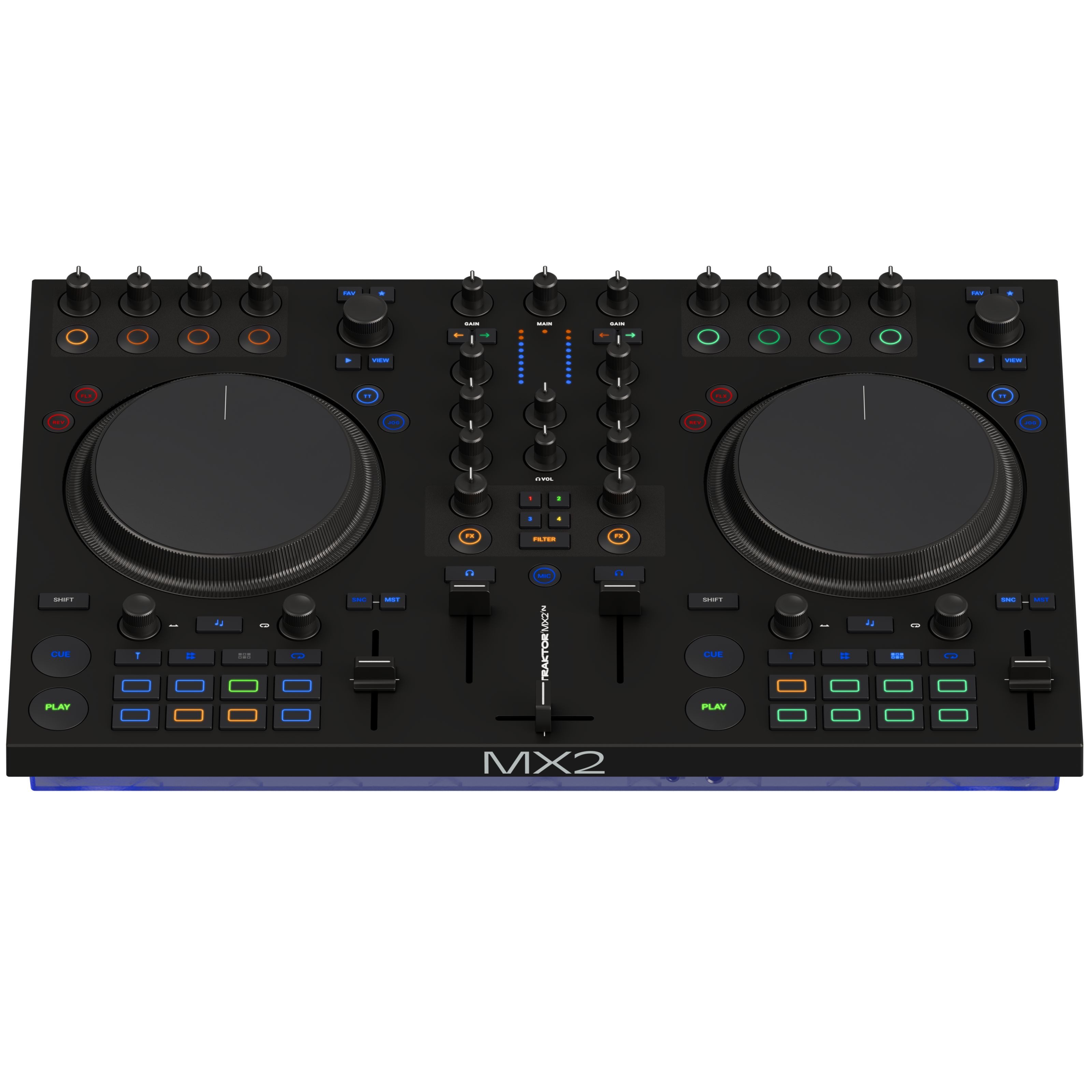 Native Instruments DJ Controller, TRAKTOR MX2 - DJ Controller