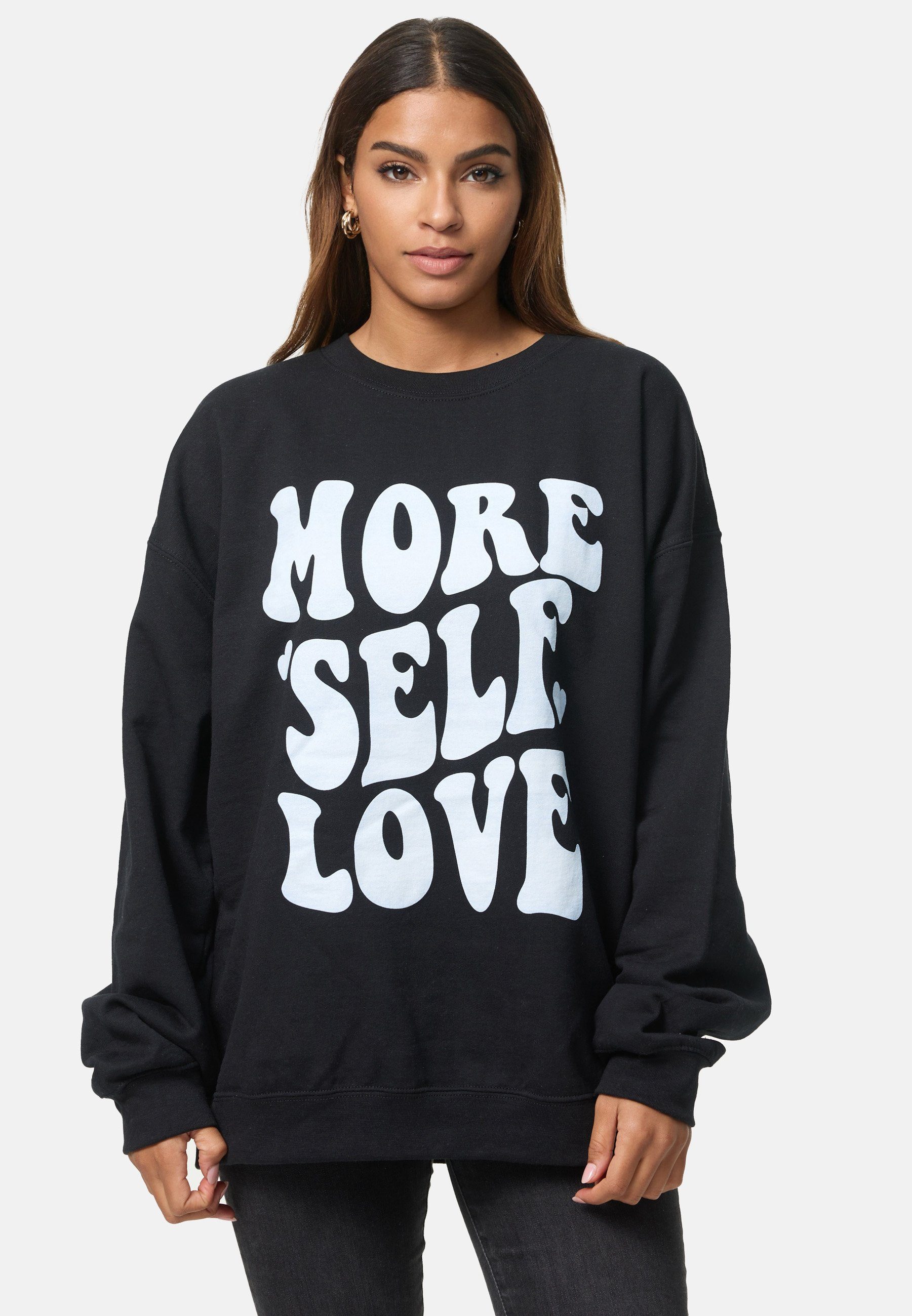 Worldclassca Longsweatshirt Worldclassca Oversized Sweatshirt Love günstig online kaufen