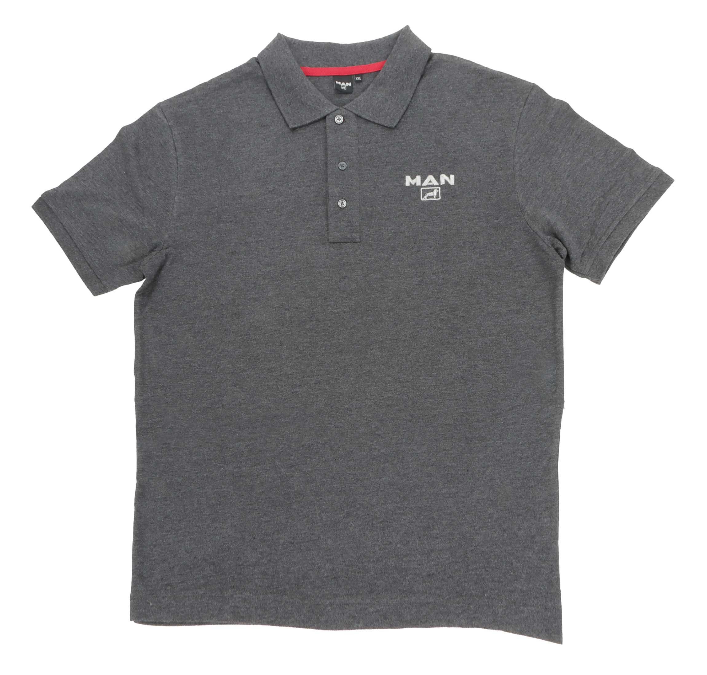 MAN Poloshirt MAN Herren Poloshirt (3 Knopfleiste) Herren Poloshirt