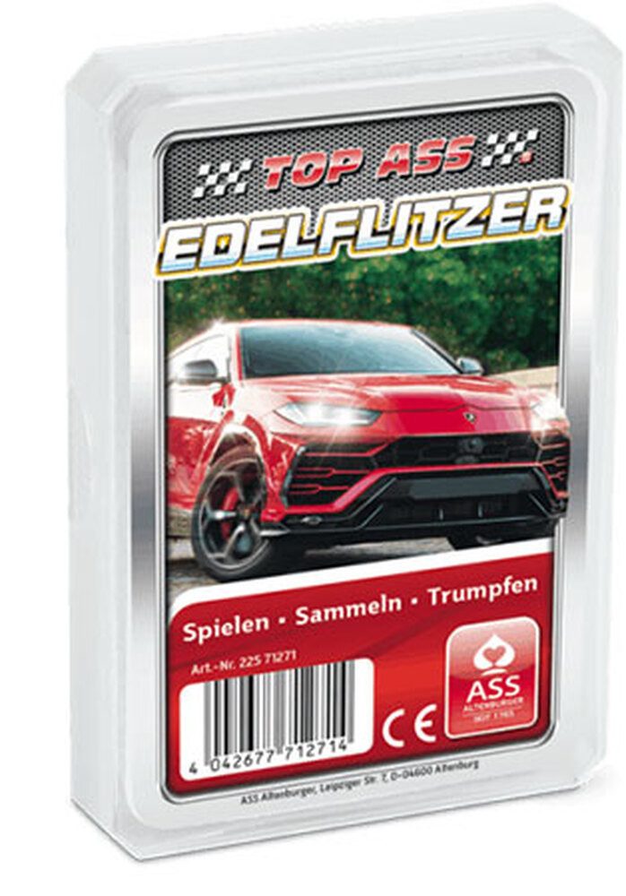 Cartamundi Spiel TOP ASS - Edelflitzer Quartett