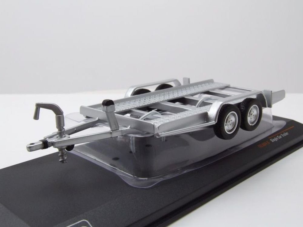 ixo Models Modellauto Anhänger Autoanhänger silber Modellauto 1:43 ixo ...