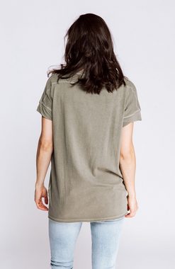 Zhrill T-Shirt mit breiten Bündchen