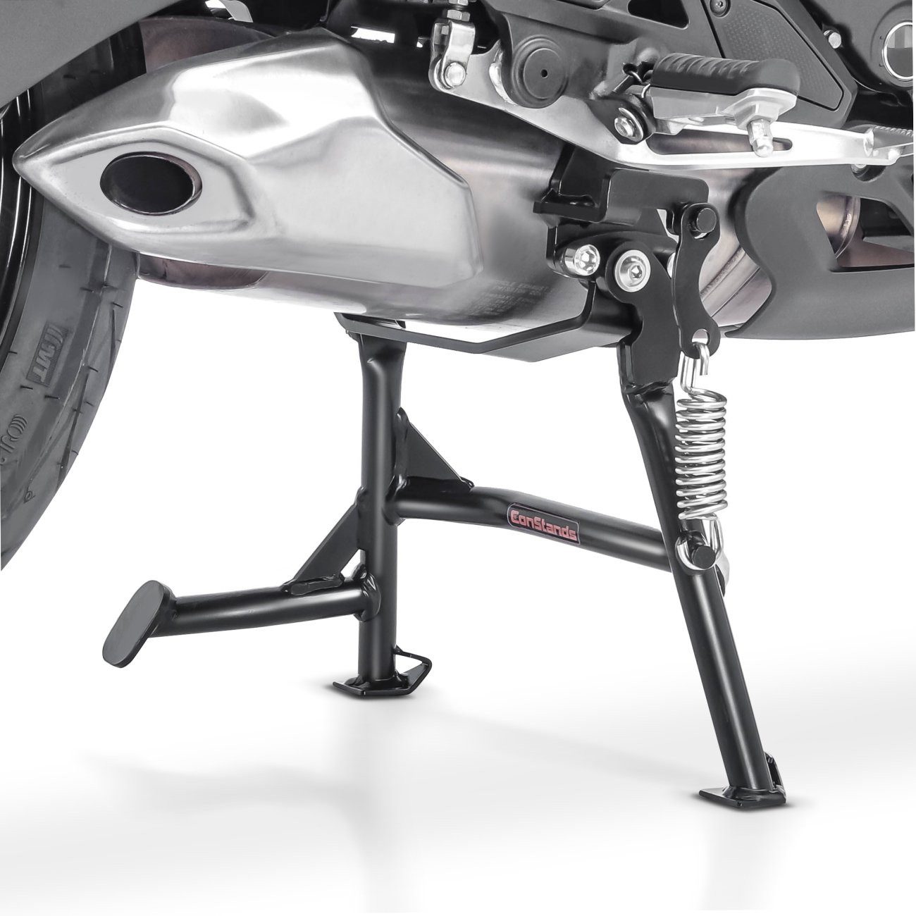 ConStands Motorradheber Set Hauptständer + Hecktasche S5