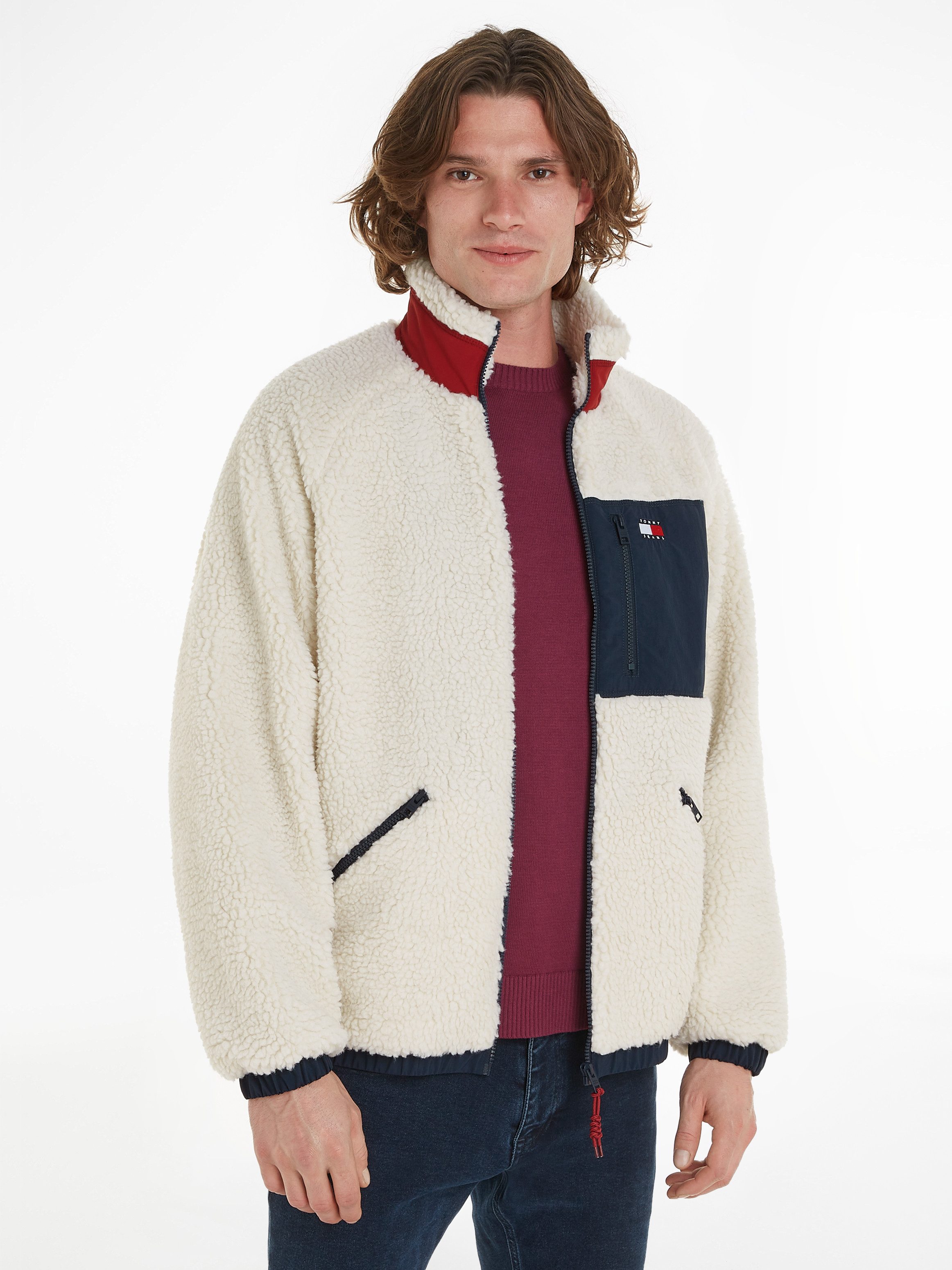 Tommy Jeans Outdoorjacke TJM OUTDOOR TEDDY günstig online kaufen