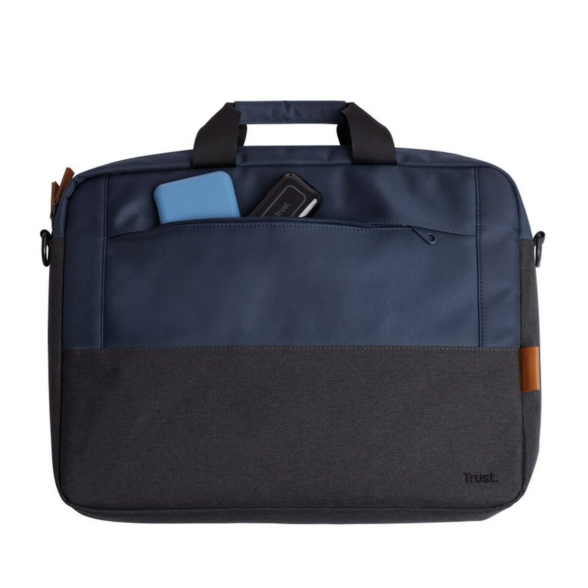 Hama Laptoptasche Saft 40 Cm – Marineblau/hellgrau, Mit Gepolstertem Fach & Organizer