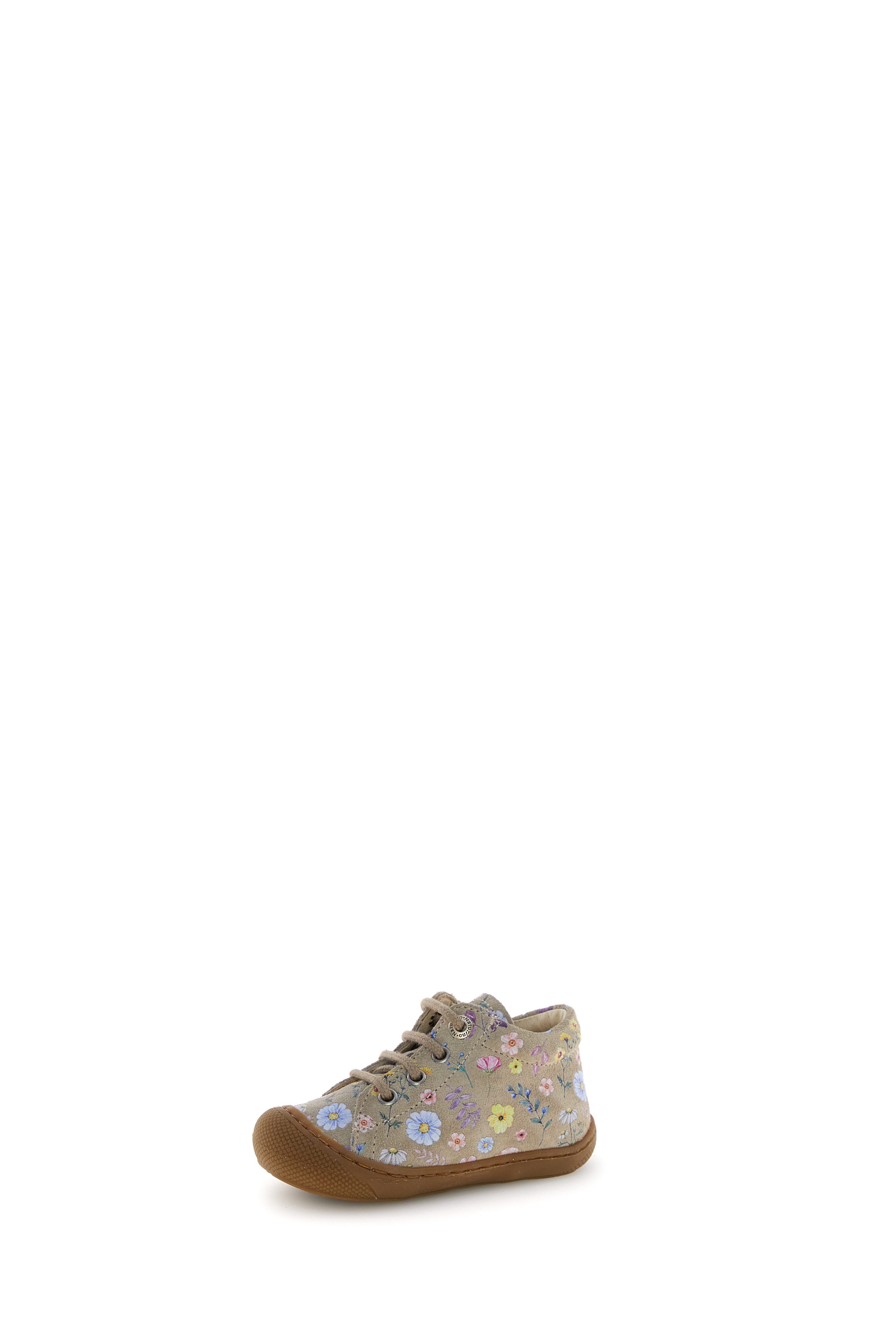 Naturino COCOON SUEDE Lauflernschuh Babyschuh mit Print, Größenschablone zum Download