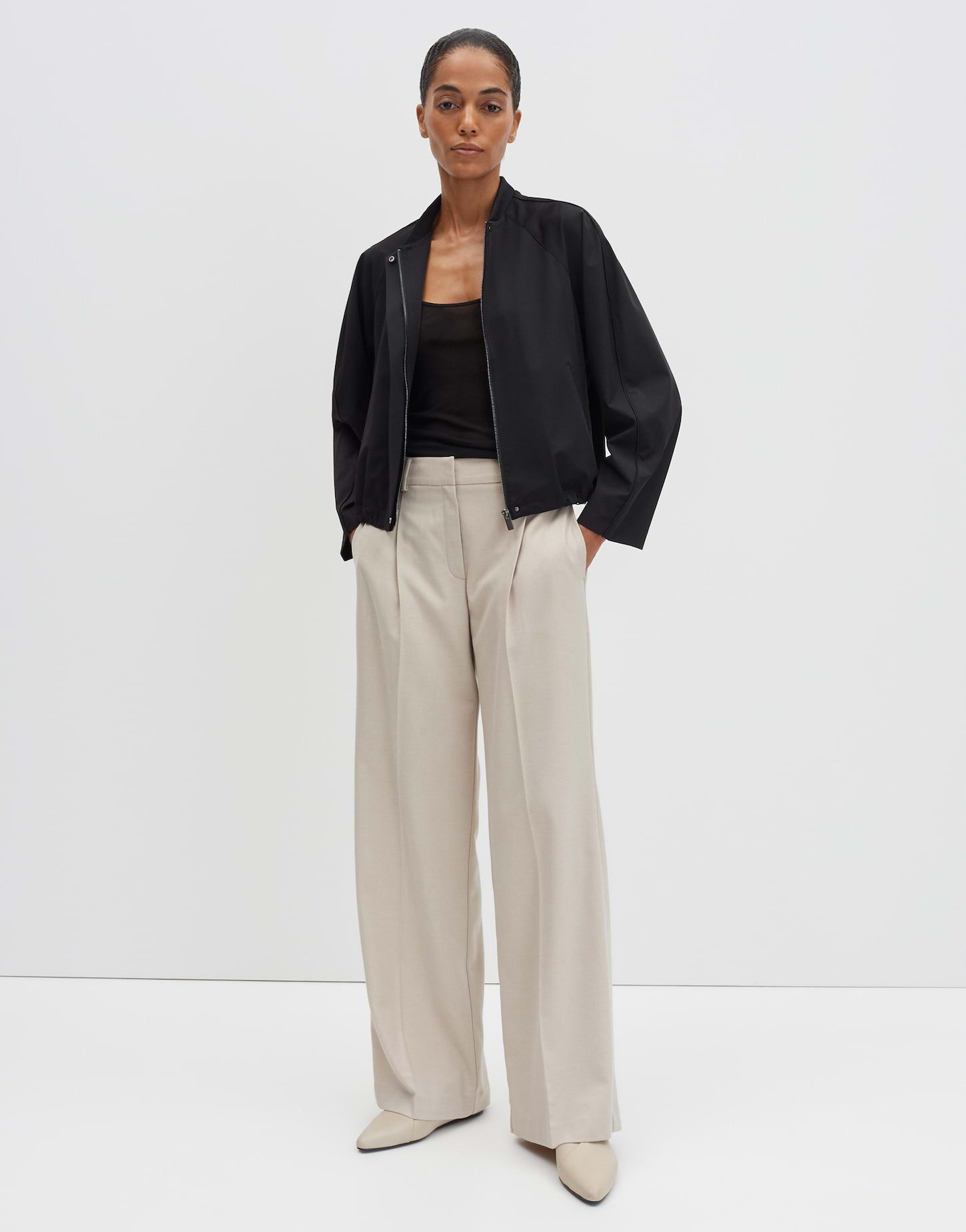 someday Jackenblazer NORTIA Regular mit Tunnelzug