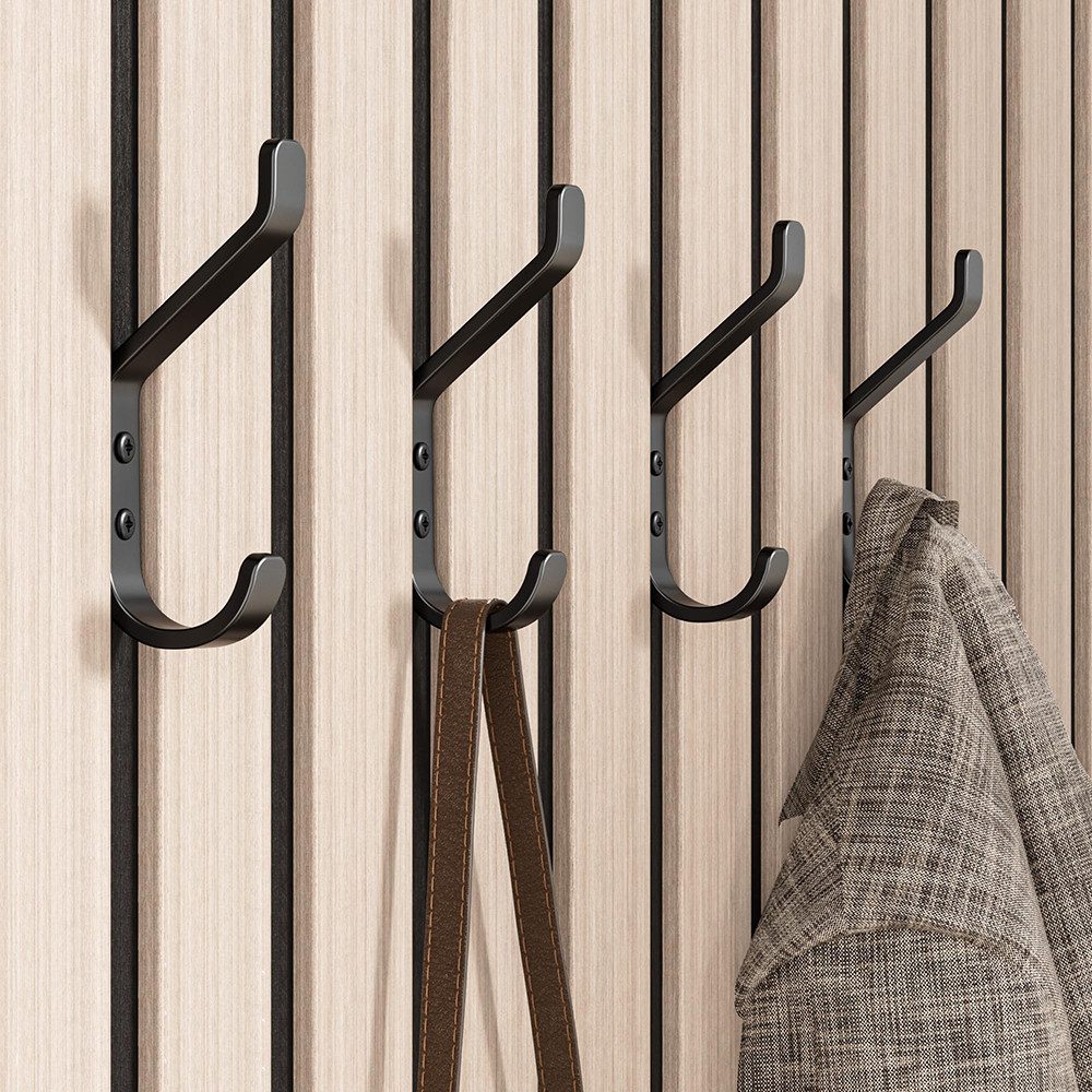 FOUORTUNATE-BEE Kleiderhaken Garderobenhaken, Kleiderhaken zum Schrauben, H günstig online kaufen