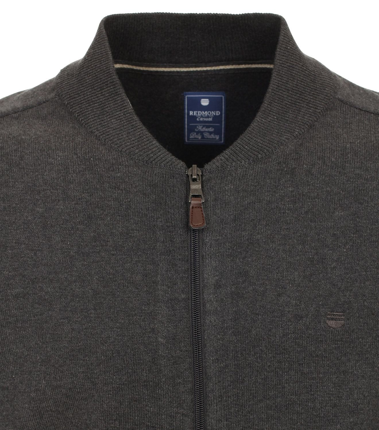 Redmond Strickjacke 685 (1-tlg) mit kleinem Stehkragen günstig online kaufen