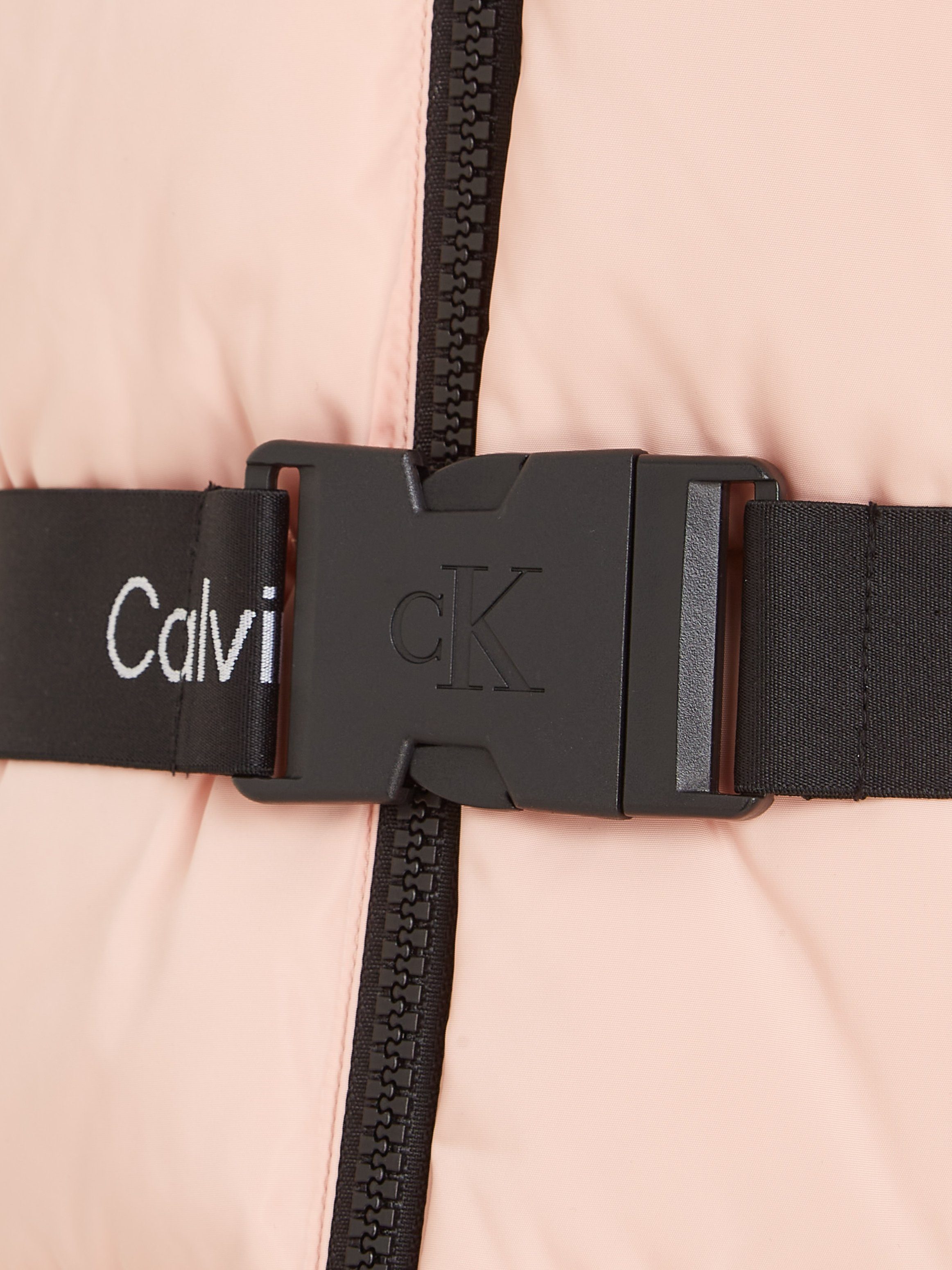 Calvin Klein Jeans Winterjacke JACKET BELT Faint TAPE LOGO Blossom