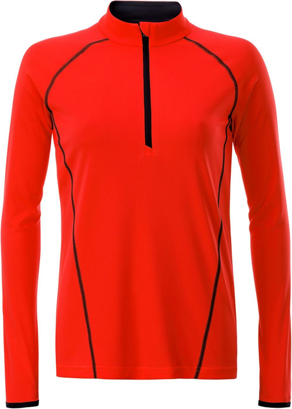Daiber Funktionsshirt James & Nicholson JN 497 Damen Langarm Funktions-Shirt schnell trocknend