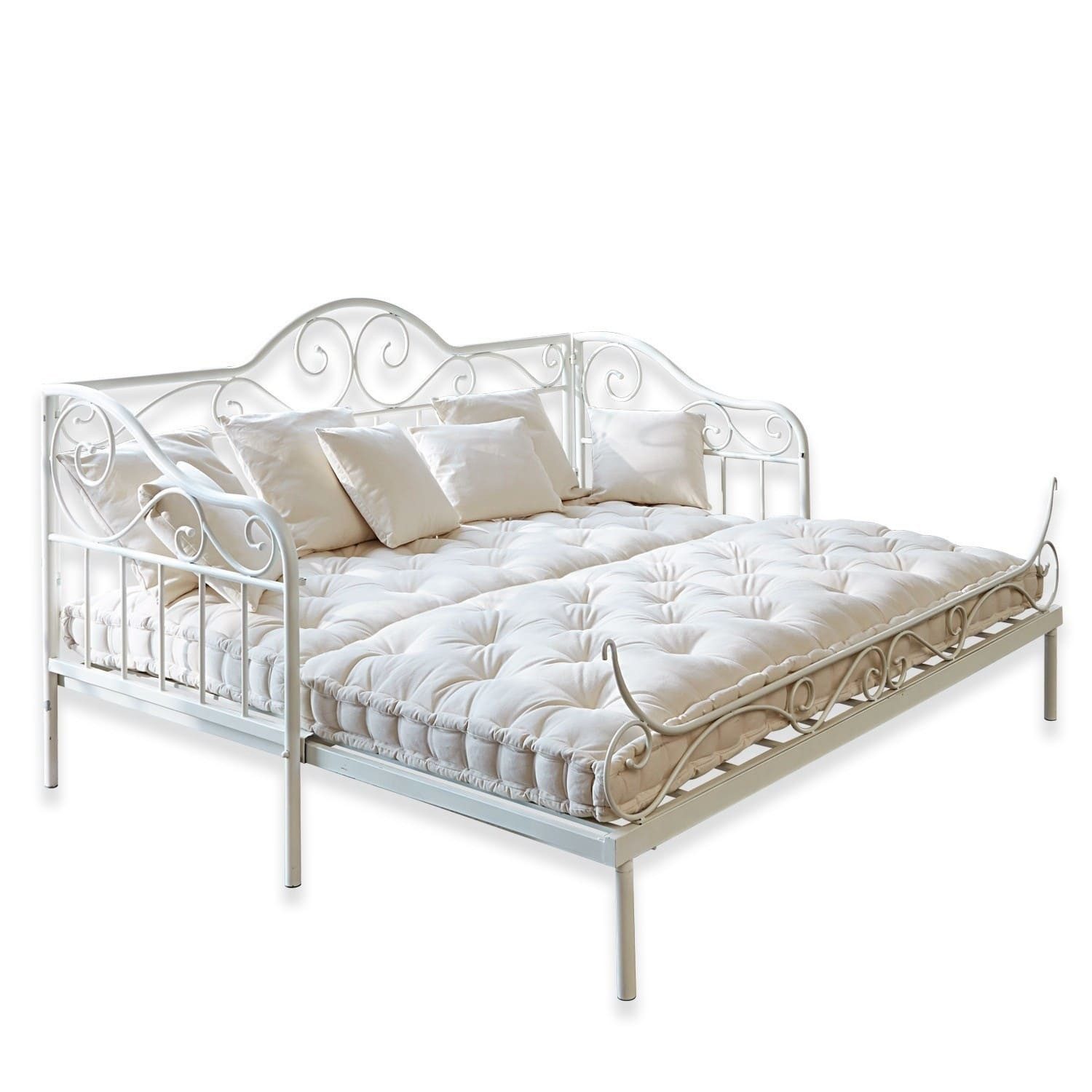 Mirabeau Sofa Bettsofa Maditha weiß