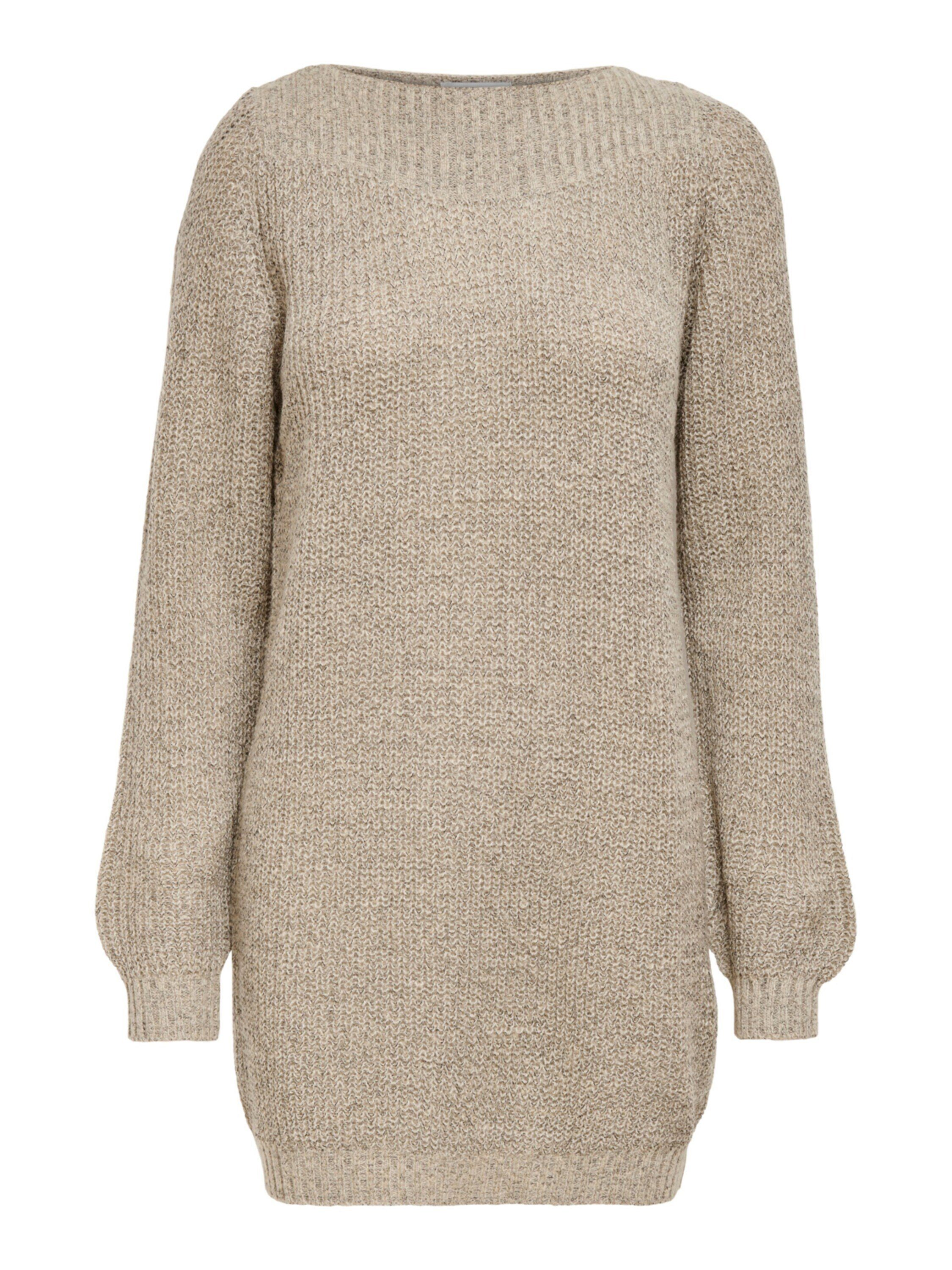 Plain/ohne Details Beige JDY Strickkleid (1-tlg) Megan Whitney