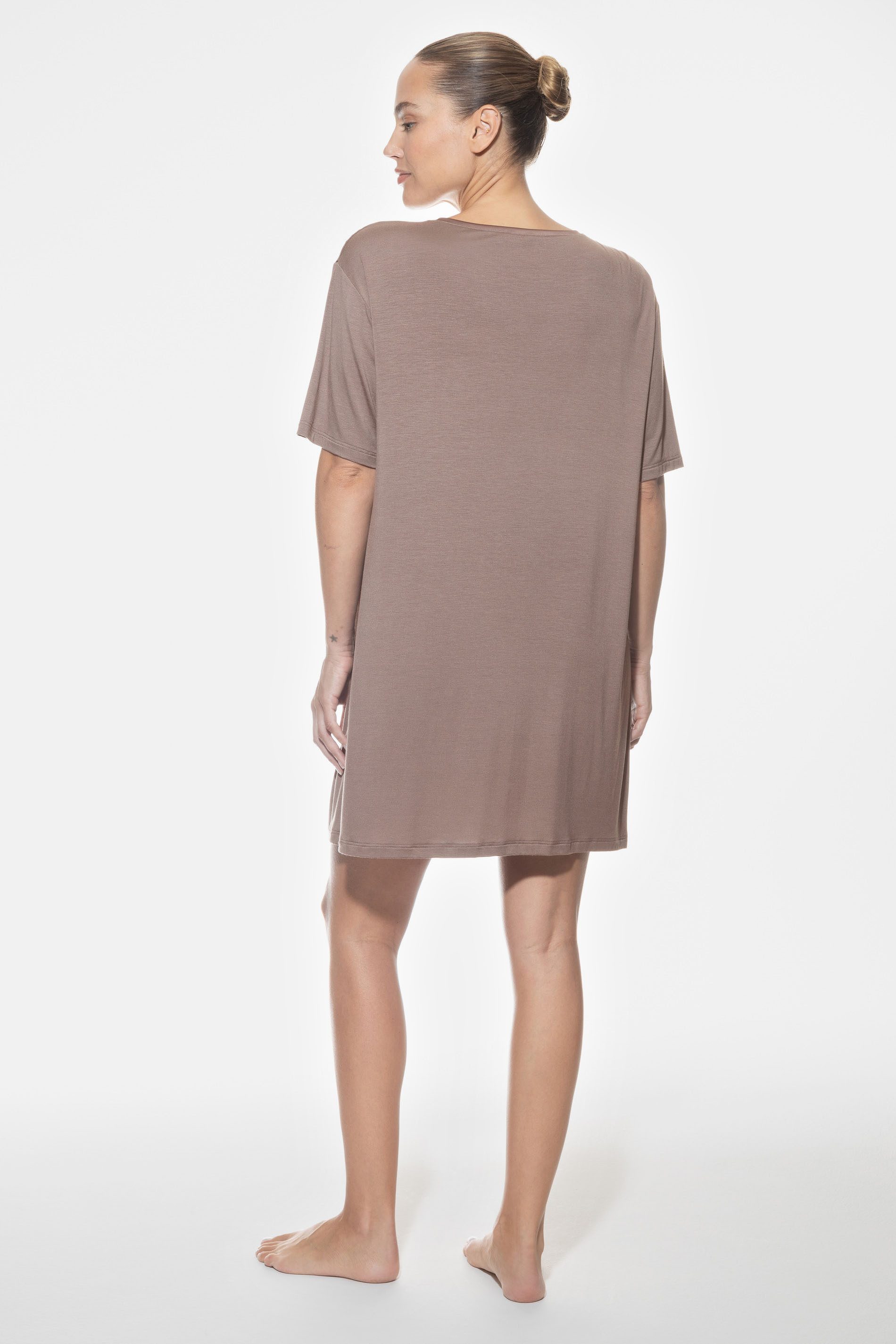 Mey Nachthemd Damen Serie Pure Chic Uni (1-tlg)