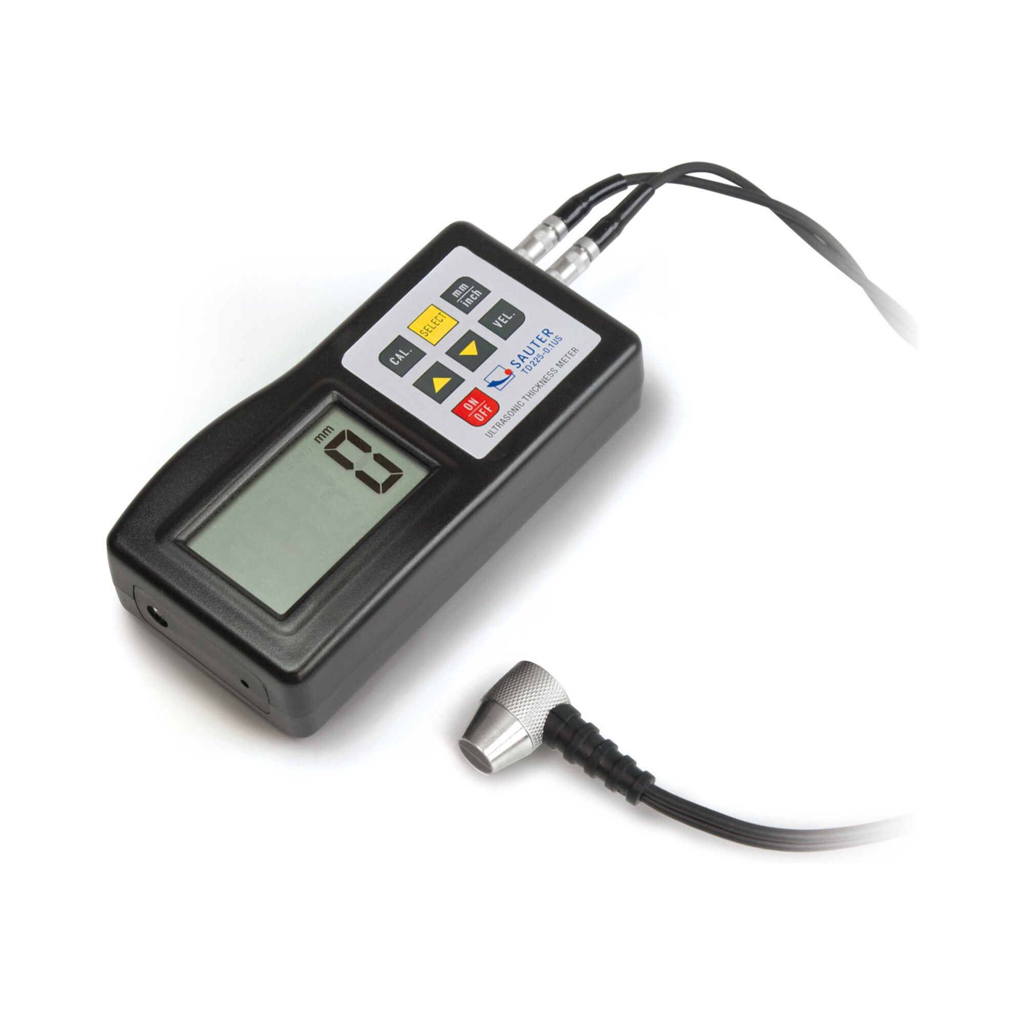 Kern & Sohn Schichtdickenmessgerät KERN Ultraschall-Materialdickenmessgerät - extern TD 225-0.1US