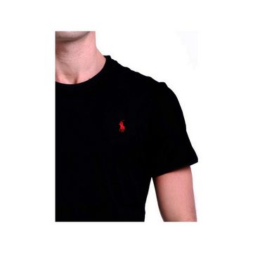 Ralph Lauren T-Shirt schwarz regular (1-tlg)