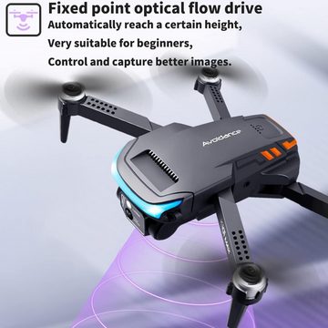 ST.JJBANY Drohne (1080P, HD-Kamera WLAN-FPV Positionierung des optischen Flusses 3 Batterien)